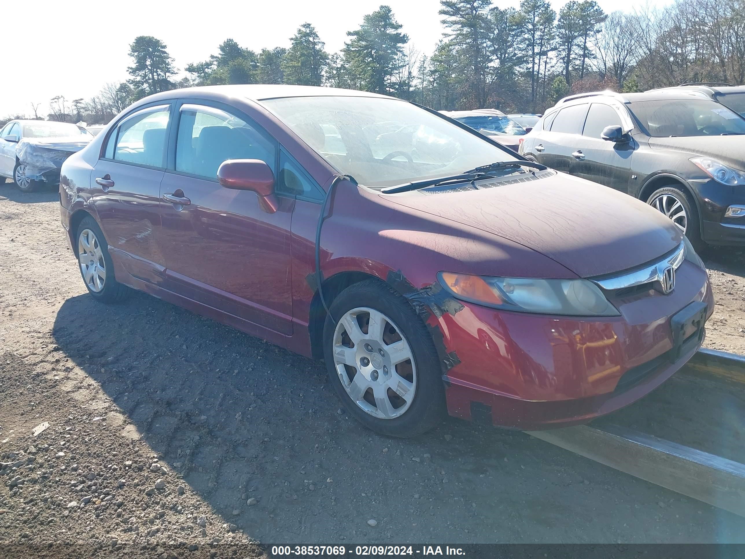 HONDA CIVIC 2007 1hgfa16547l050359