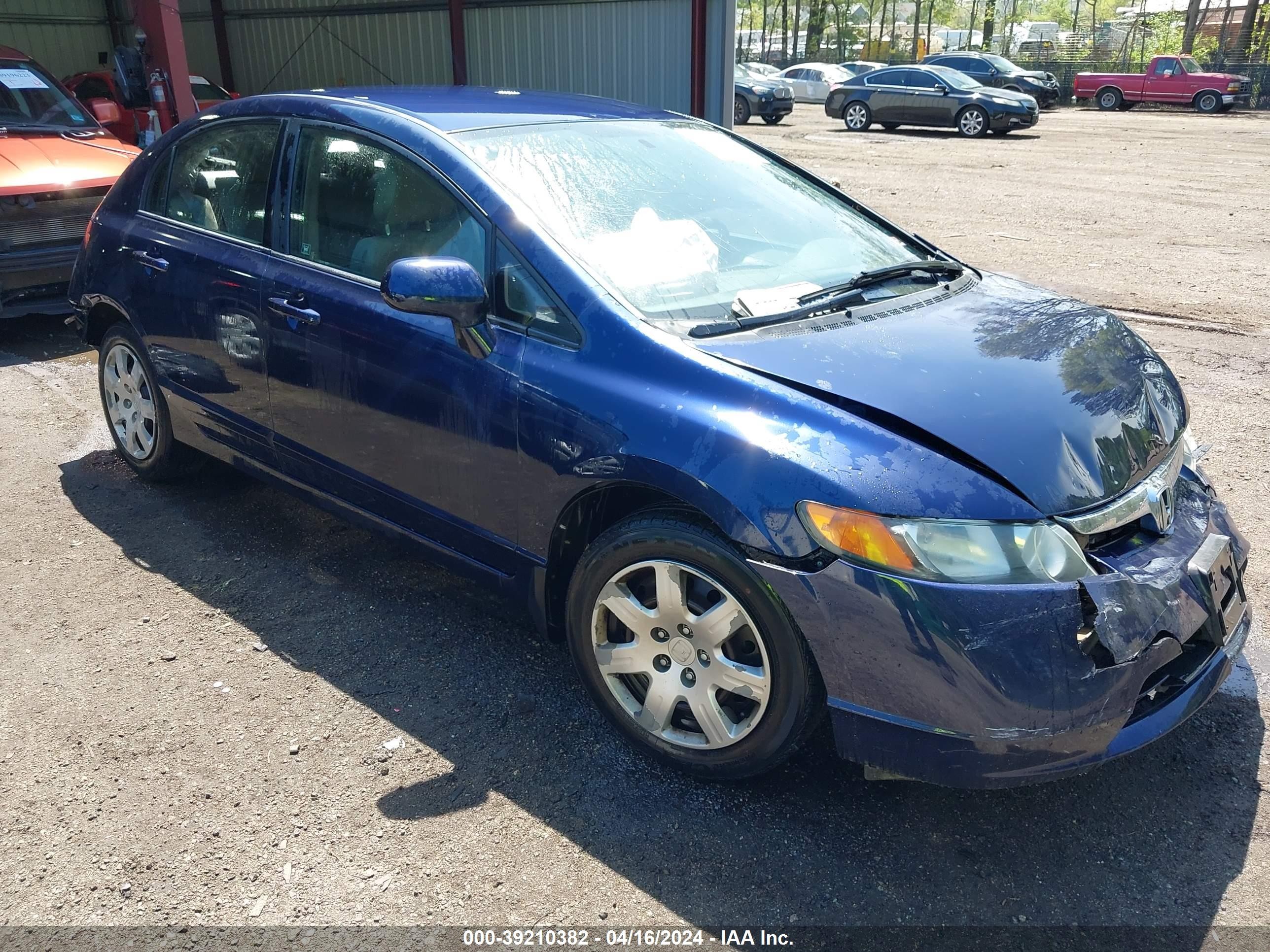 HONDA CIVIC 2007 1hgfa16547l095771