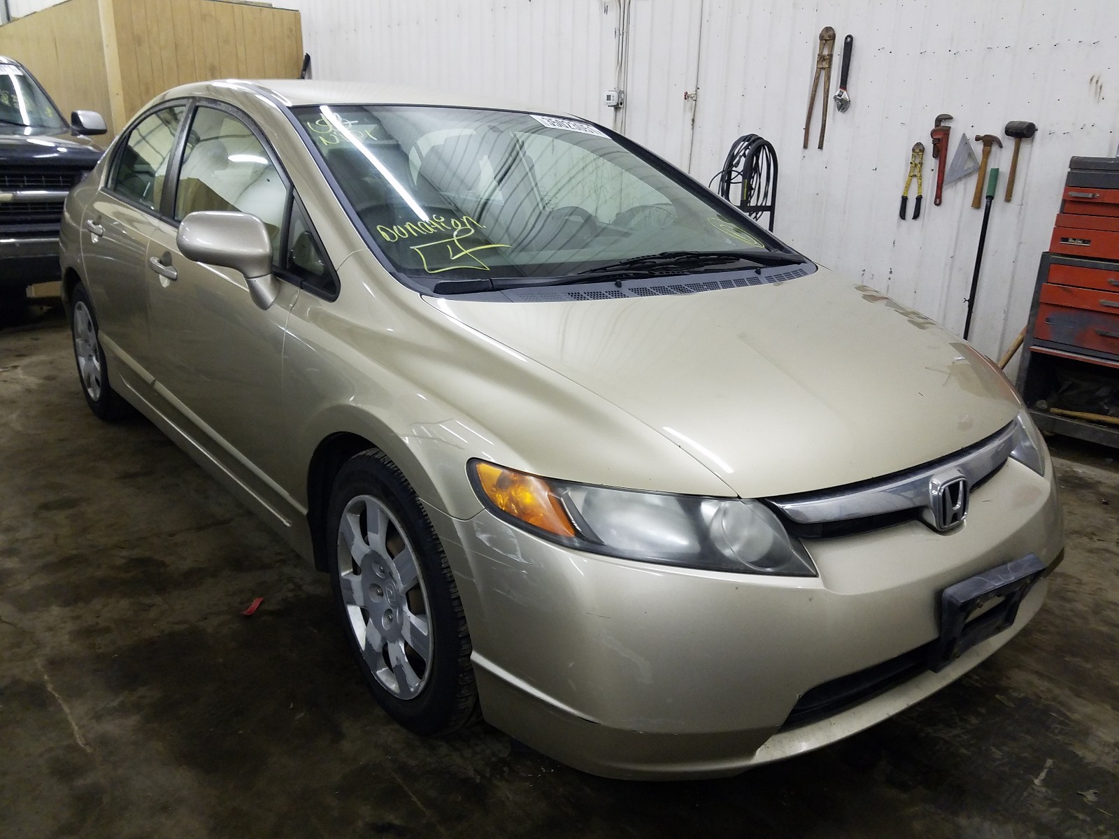 HONDA CIVIC LX 2008 1hgfa16548l015001