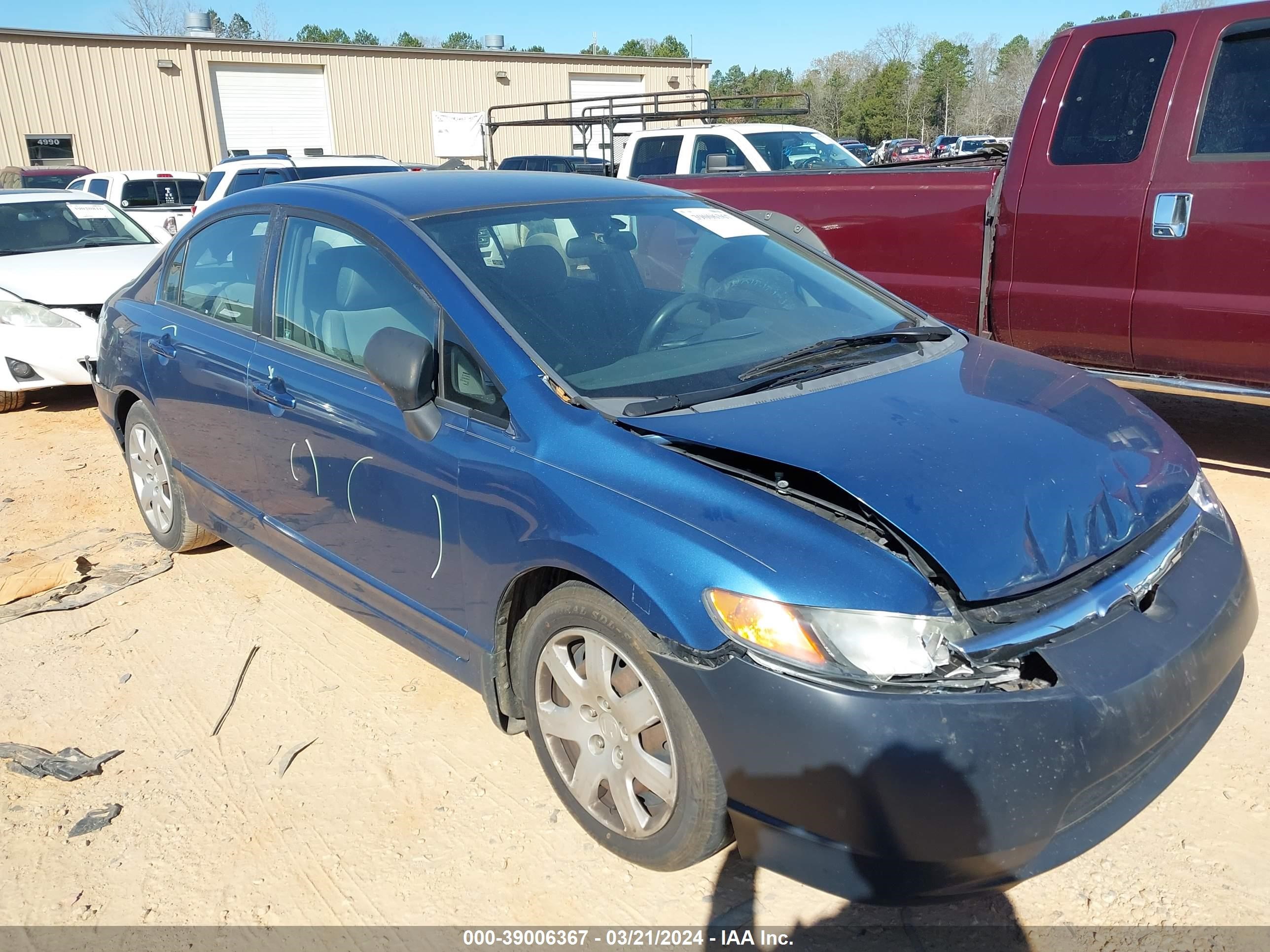 HONDA CIVIC 2008 1hgfa16548l016598