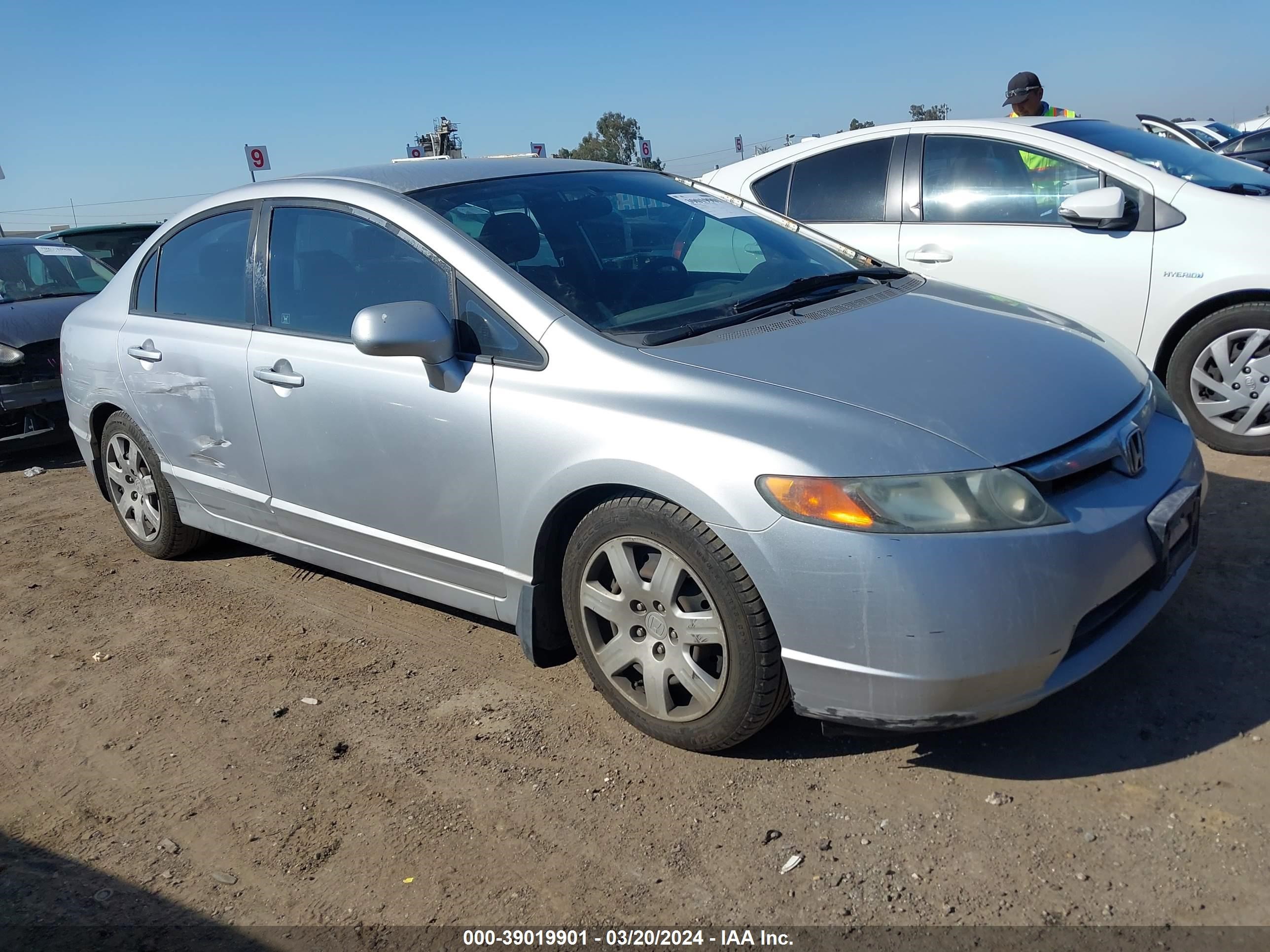 HONDA CIVIC 2008 1hgfa16548l027133