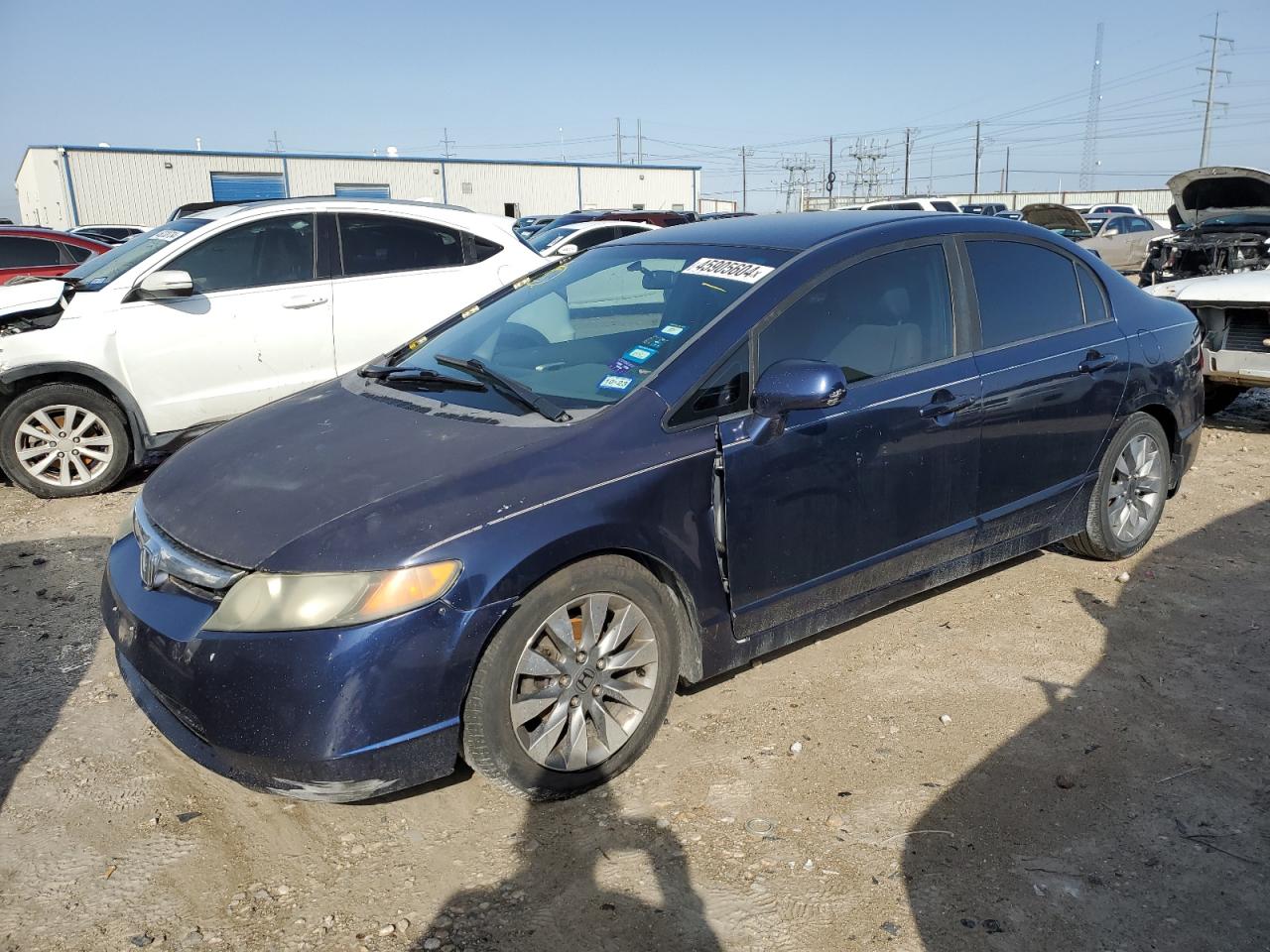 HONDA CIVIC 2008 1hgfa16548l086716