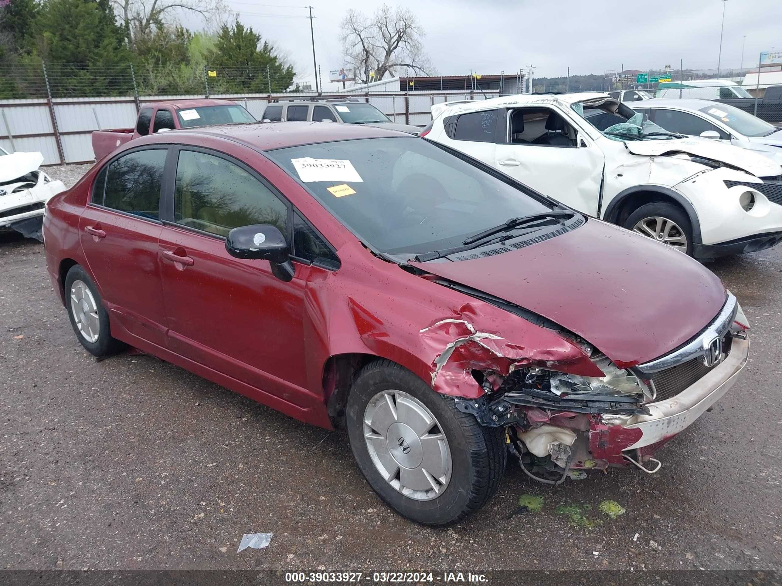 HONDA CIVIC 2008 1hgfa16548l087865