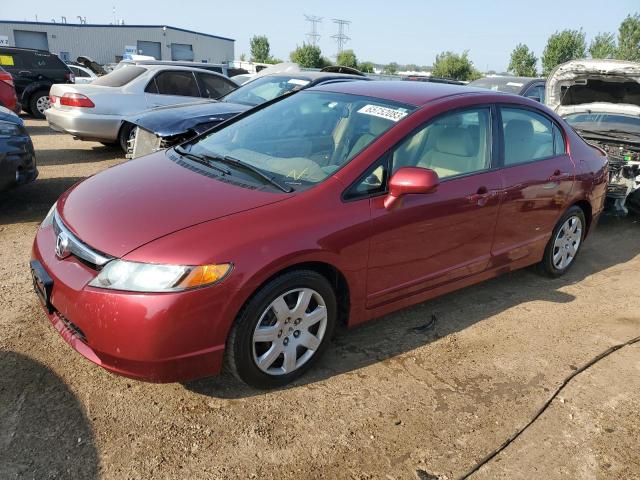 HONDA CIVIC LX 2006 1hgfa16556l022357