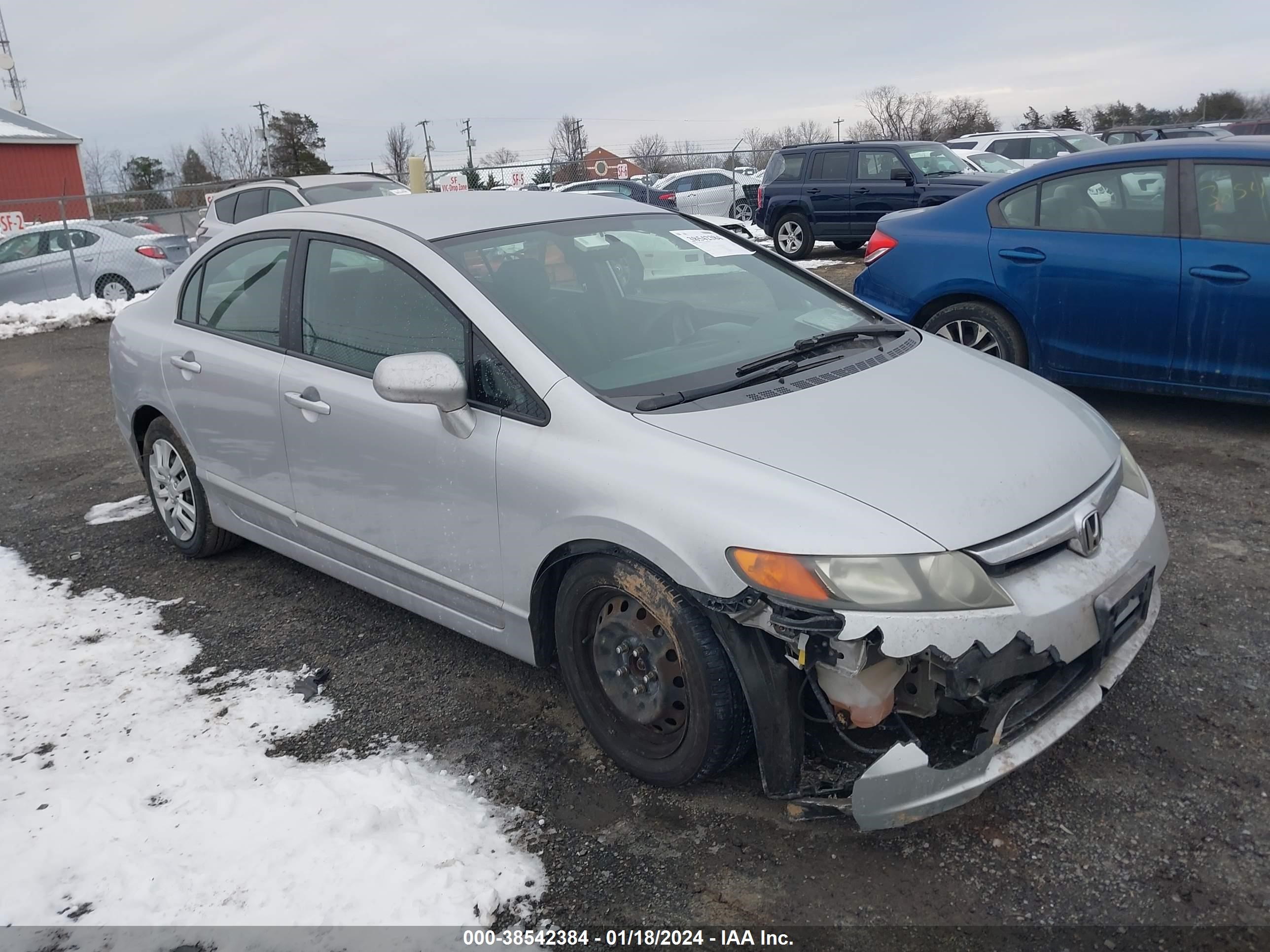 HONDA CIVIC 2007 1hgfa16557l119446