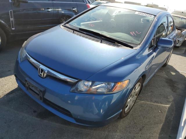 HONDA CIVIC LX 2008 1hgfa16558l004587