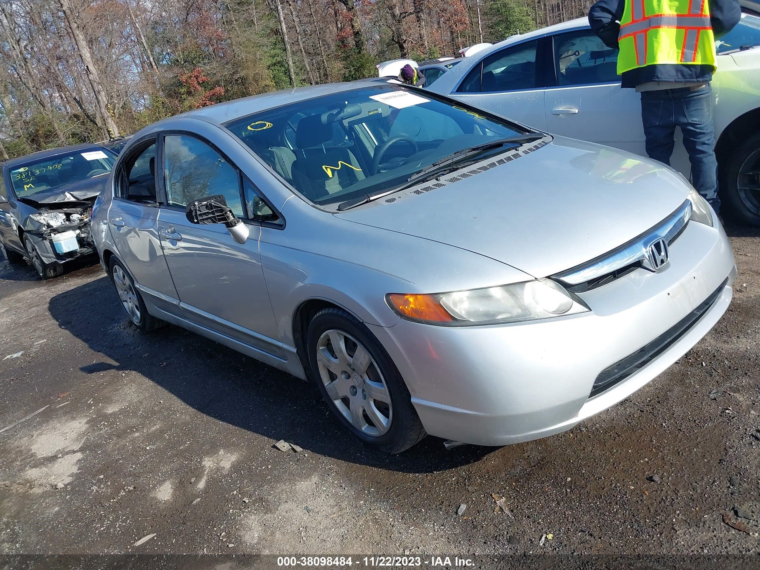 HONDA CIVIC 2008 1hgfa16558l011569