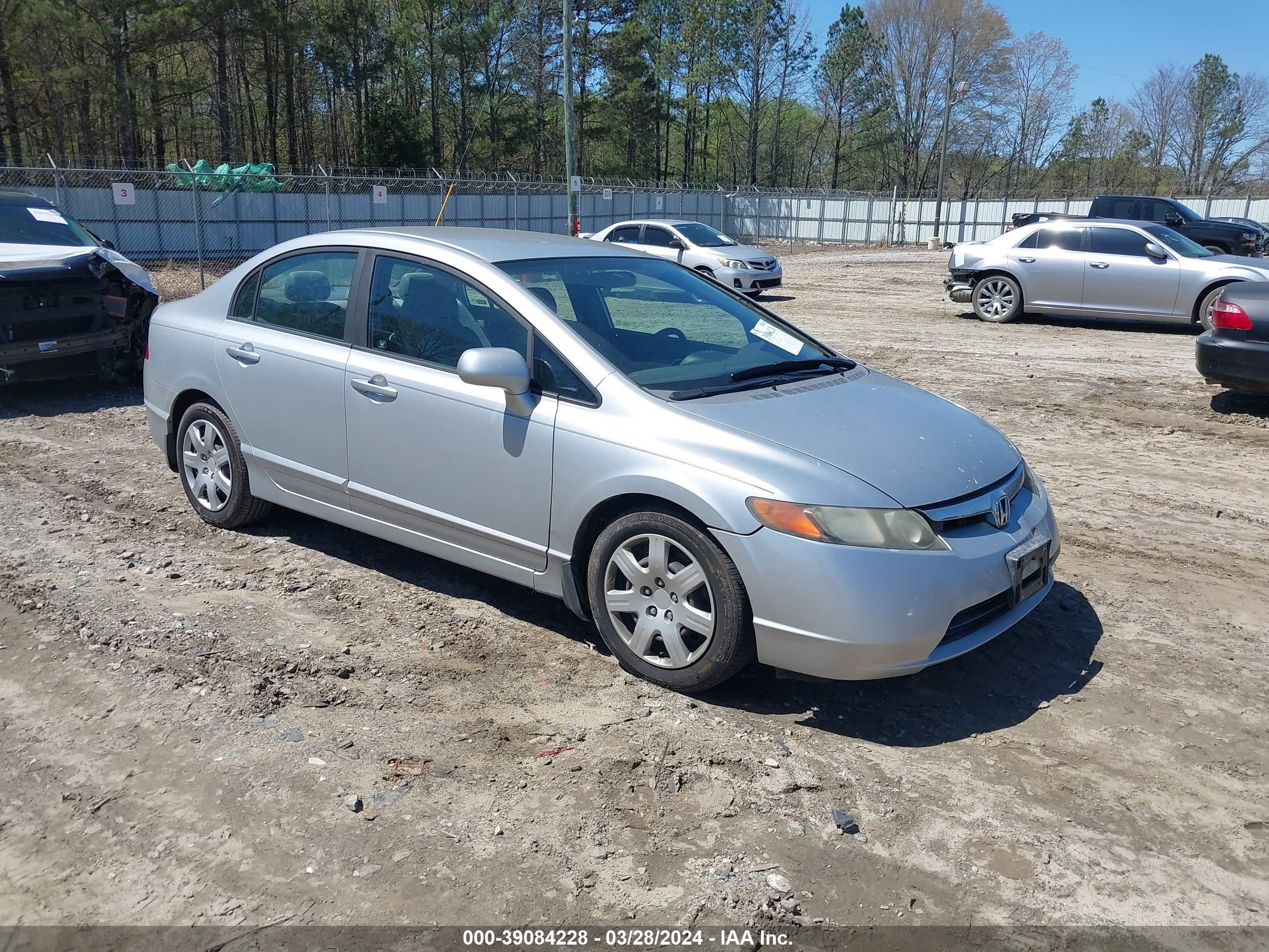 HONDA CIVIC 2008 1hgfa16558l042689