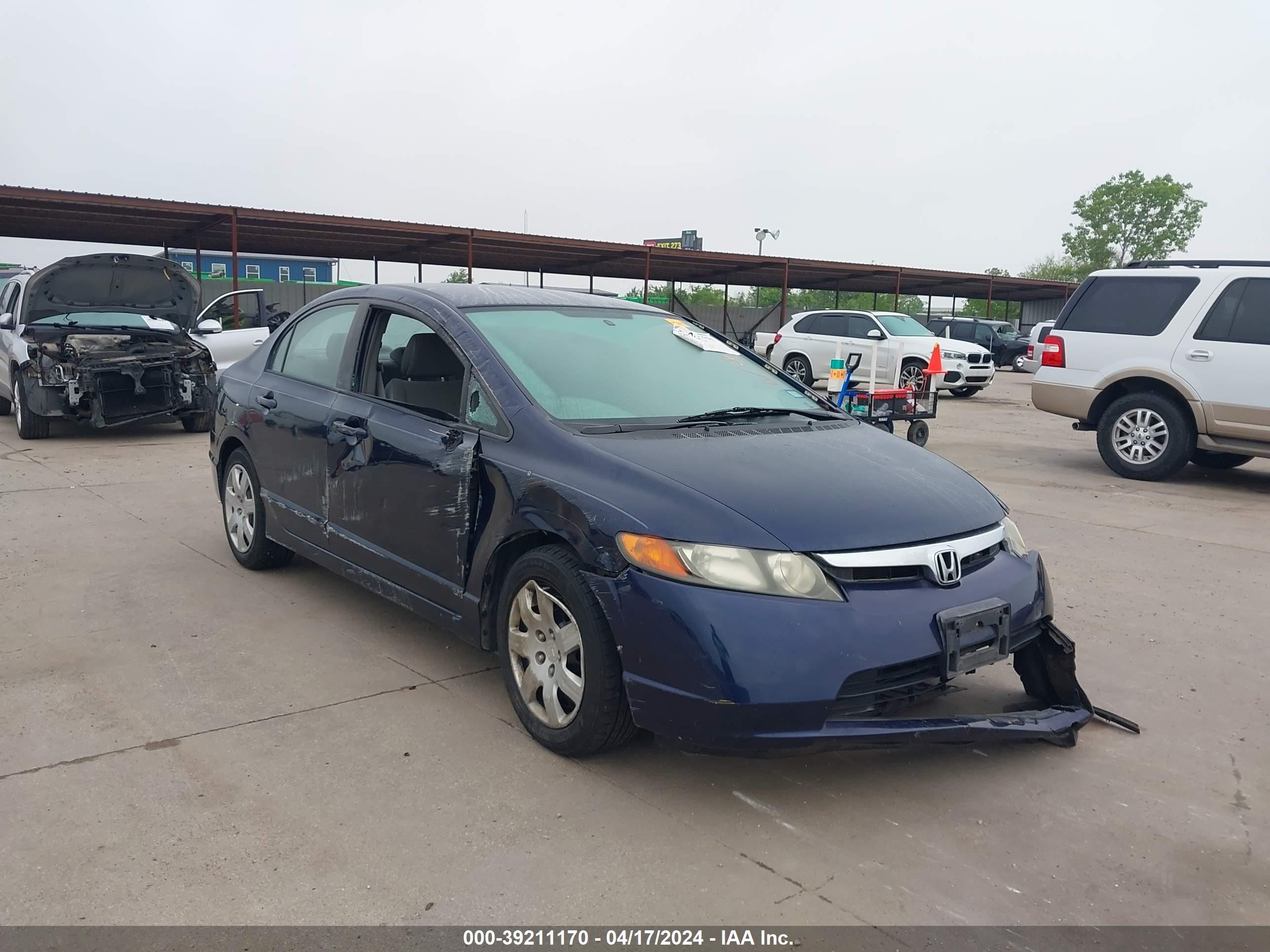 HONDA CIVIC 2008 1hgfa16558l072971