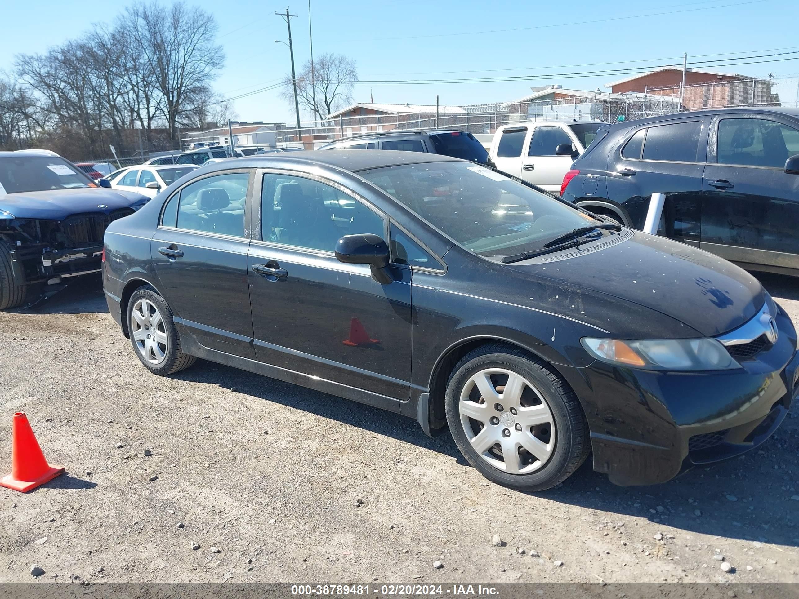 HONDA CIVIC 2009 1hgfa16559l013372