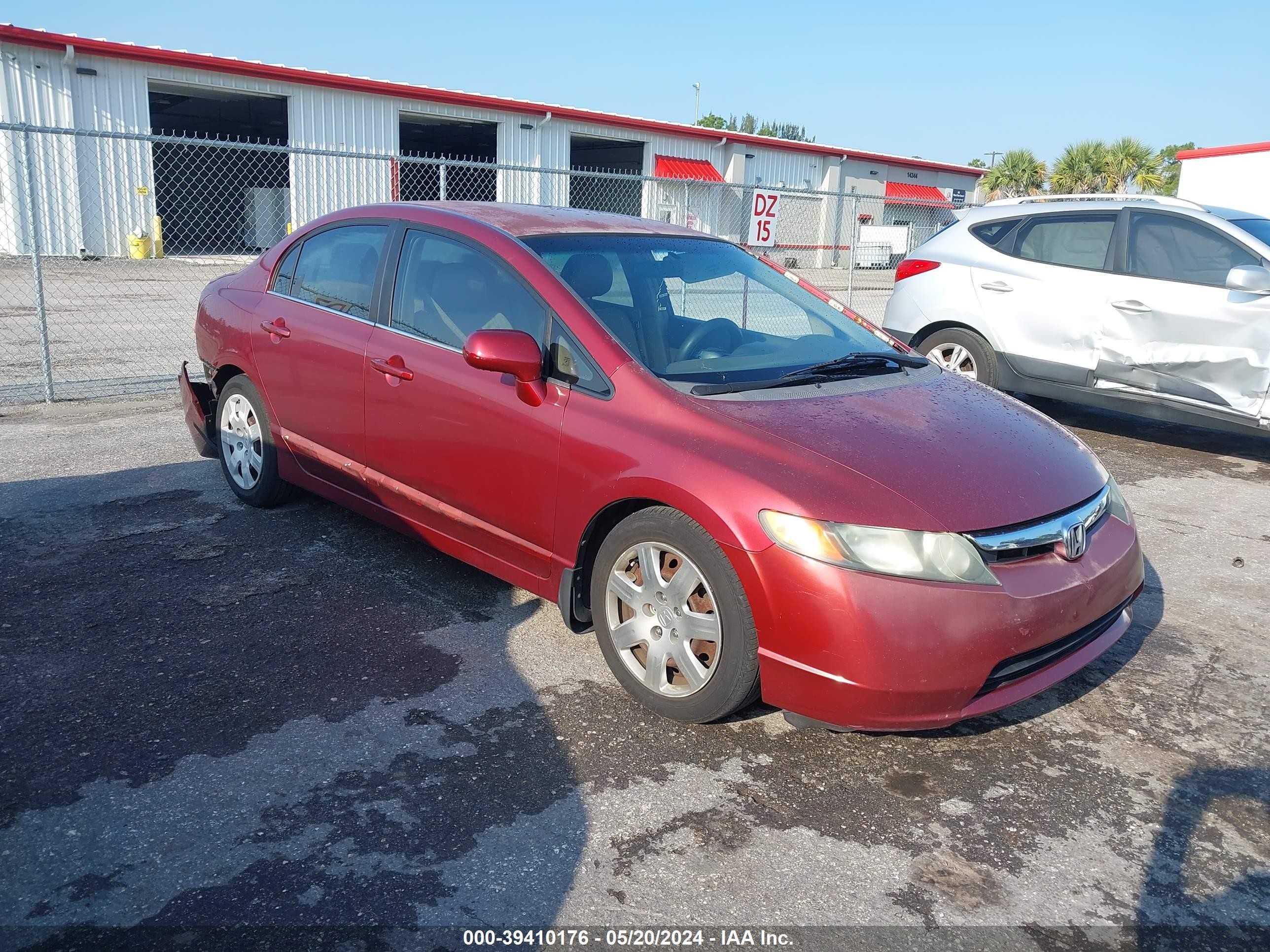 HONDA CIVIC 2007 1hgfa16567l013569