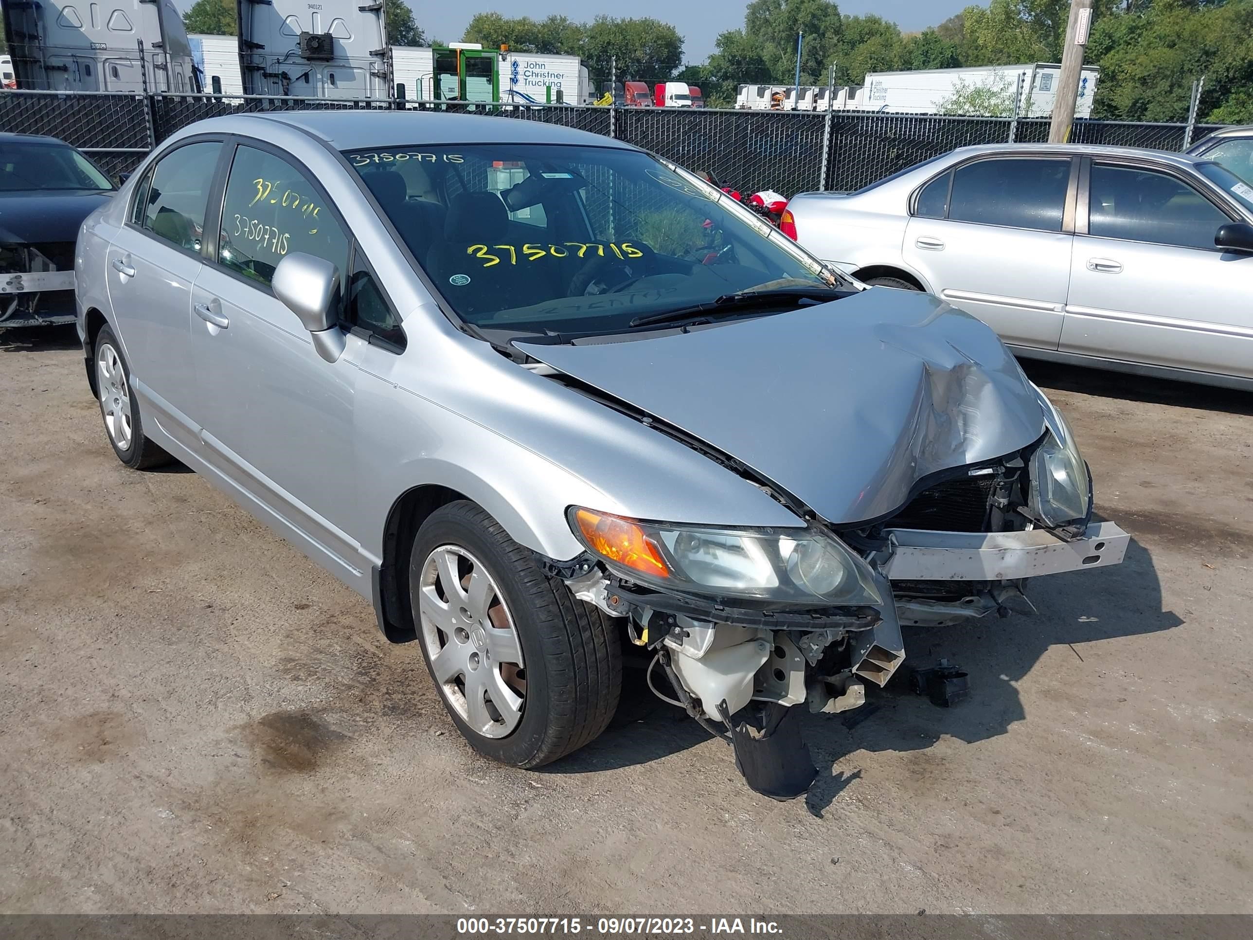 HONDA CIVIC 2007 1hgfa16567l103174