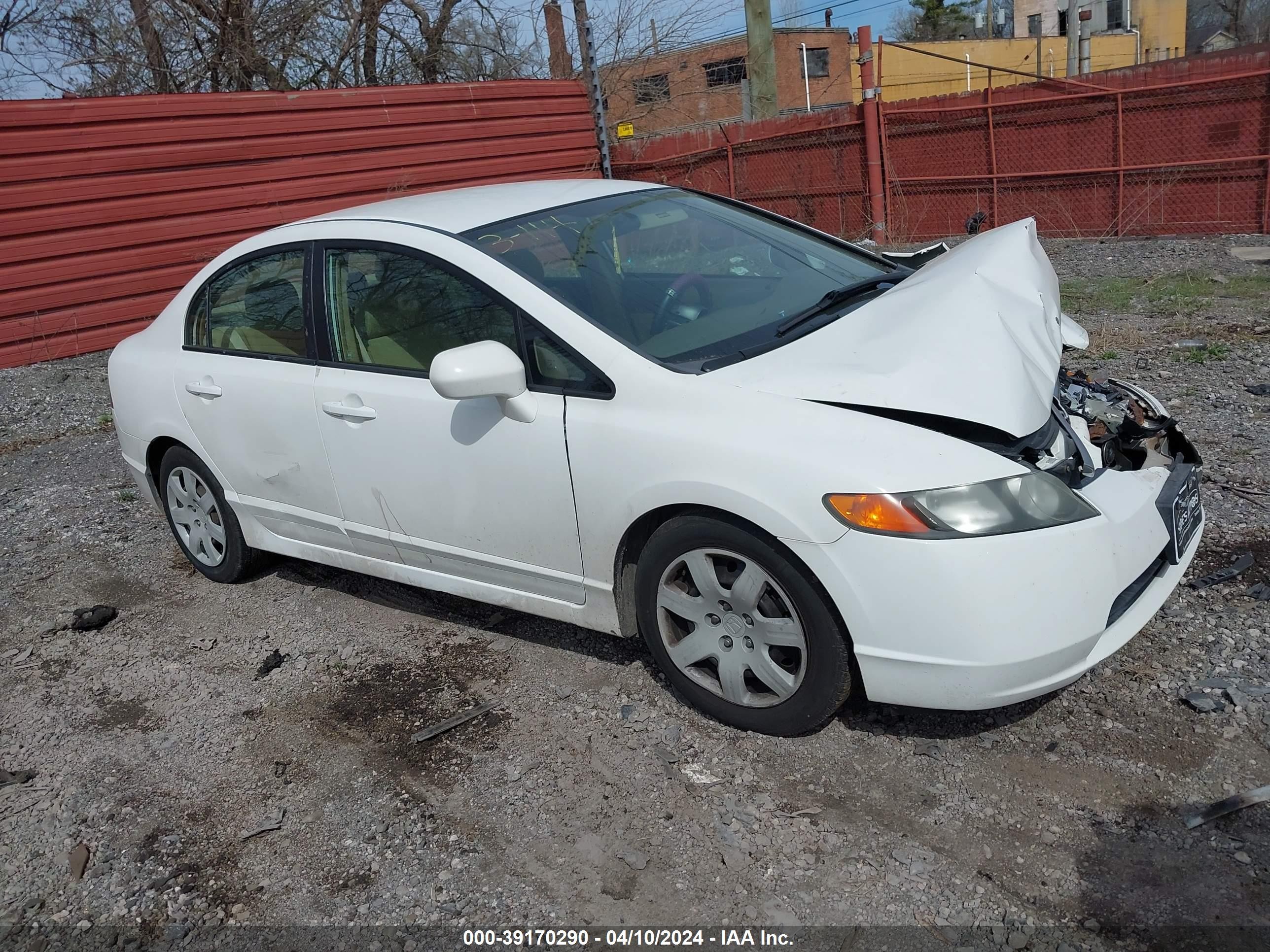 HONDA CIVIC 2007 1hgfa16567l133713