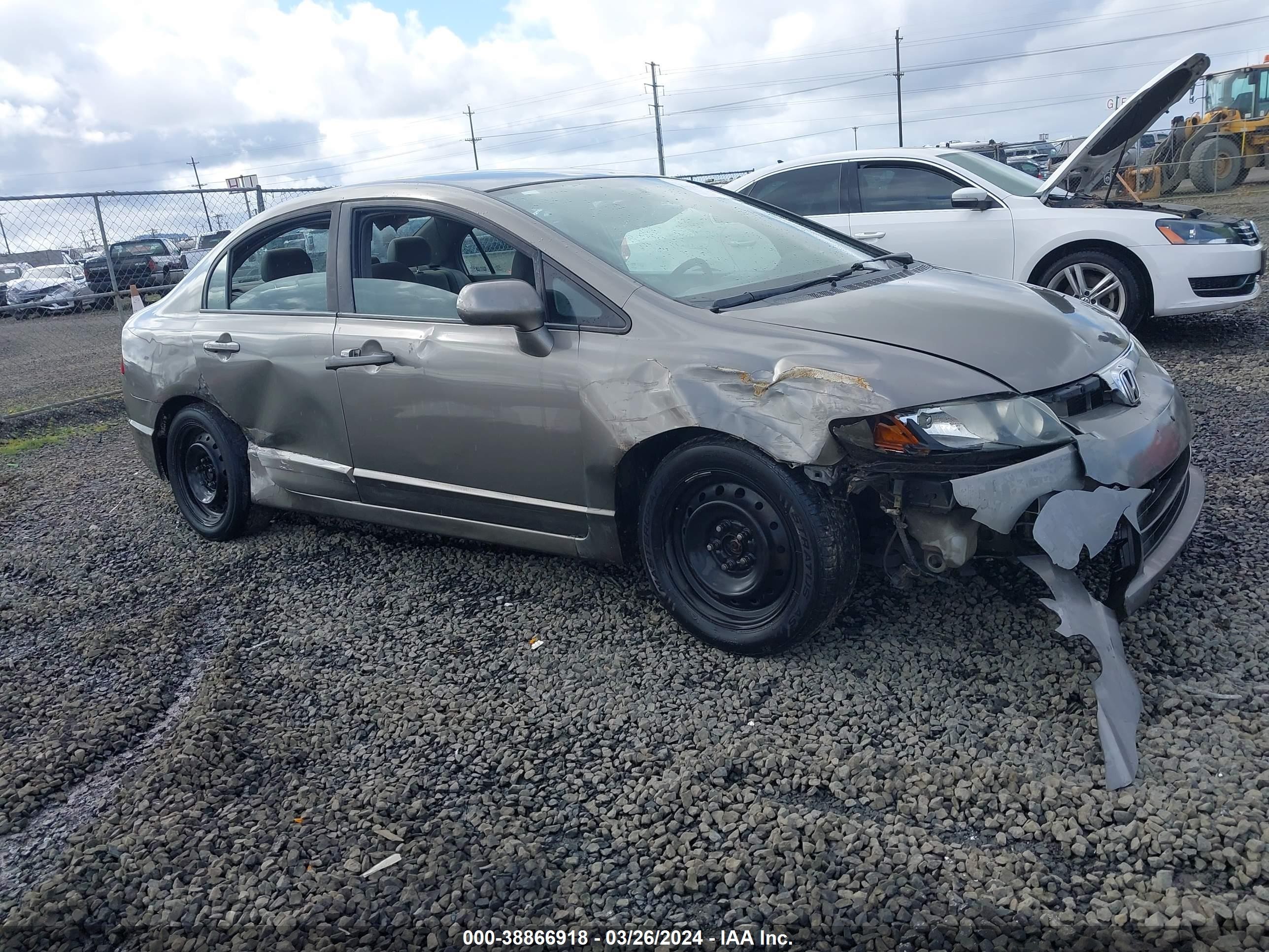 HONDA CIVIC 2008 1hgfa16568l002766