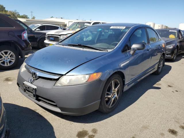 HONDA CIVIC LX 2008 1hgfa16568l017154