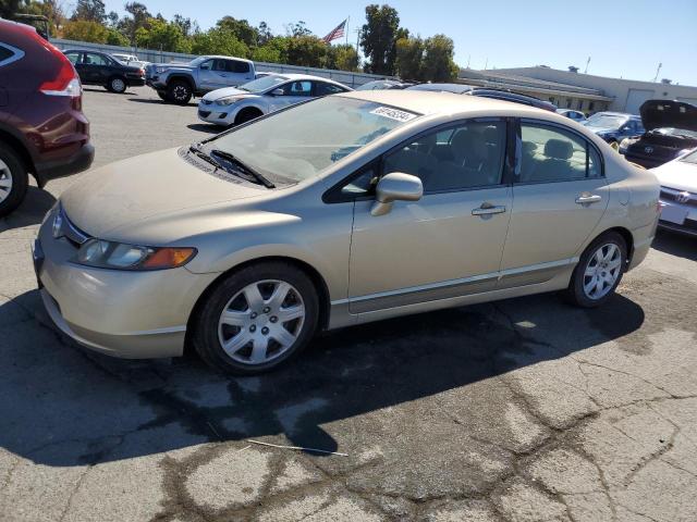 HONDA CIVIC LX 2008 1hgfa16568l046959