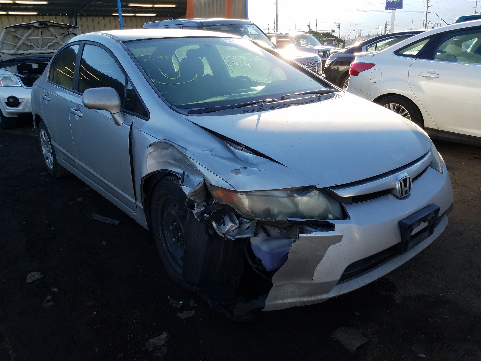 HONDA CIVIC LX 2008 1hgfa16568l076284