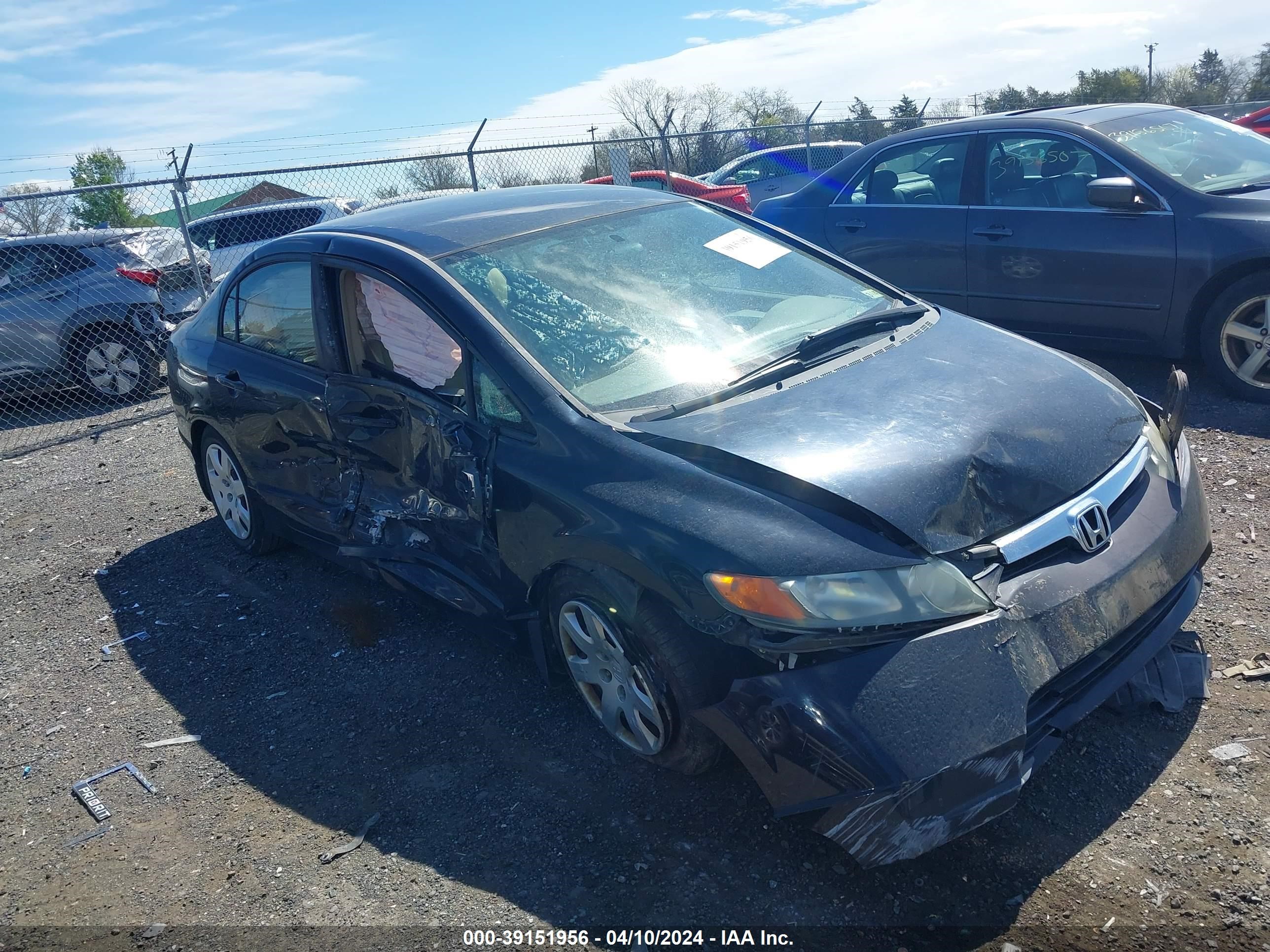 HONDA CIVIC 2006 1hgfa16576l062049