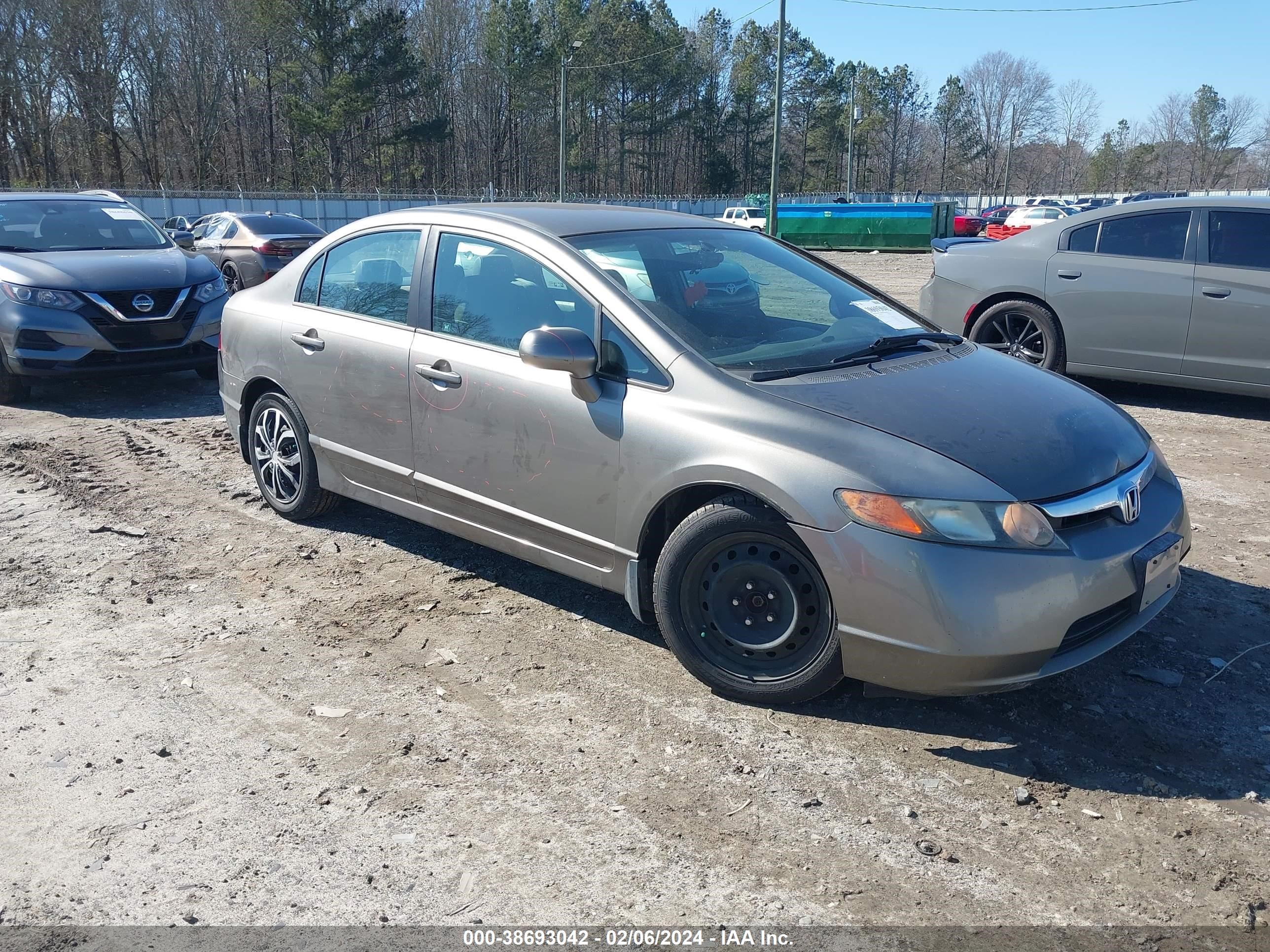 HONDA CIVIC 2006 1hgfa16576l078977