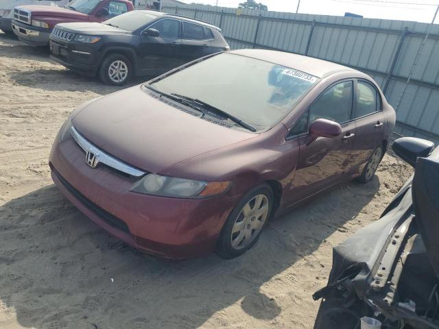 HONDA CIVIC LX 2006 1hgfa16576l100217