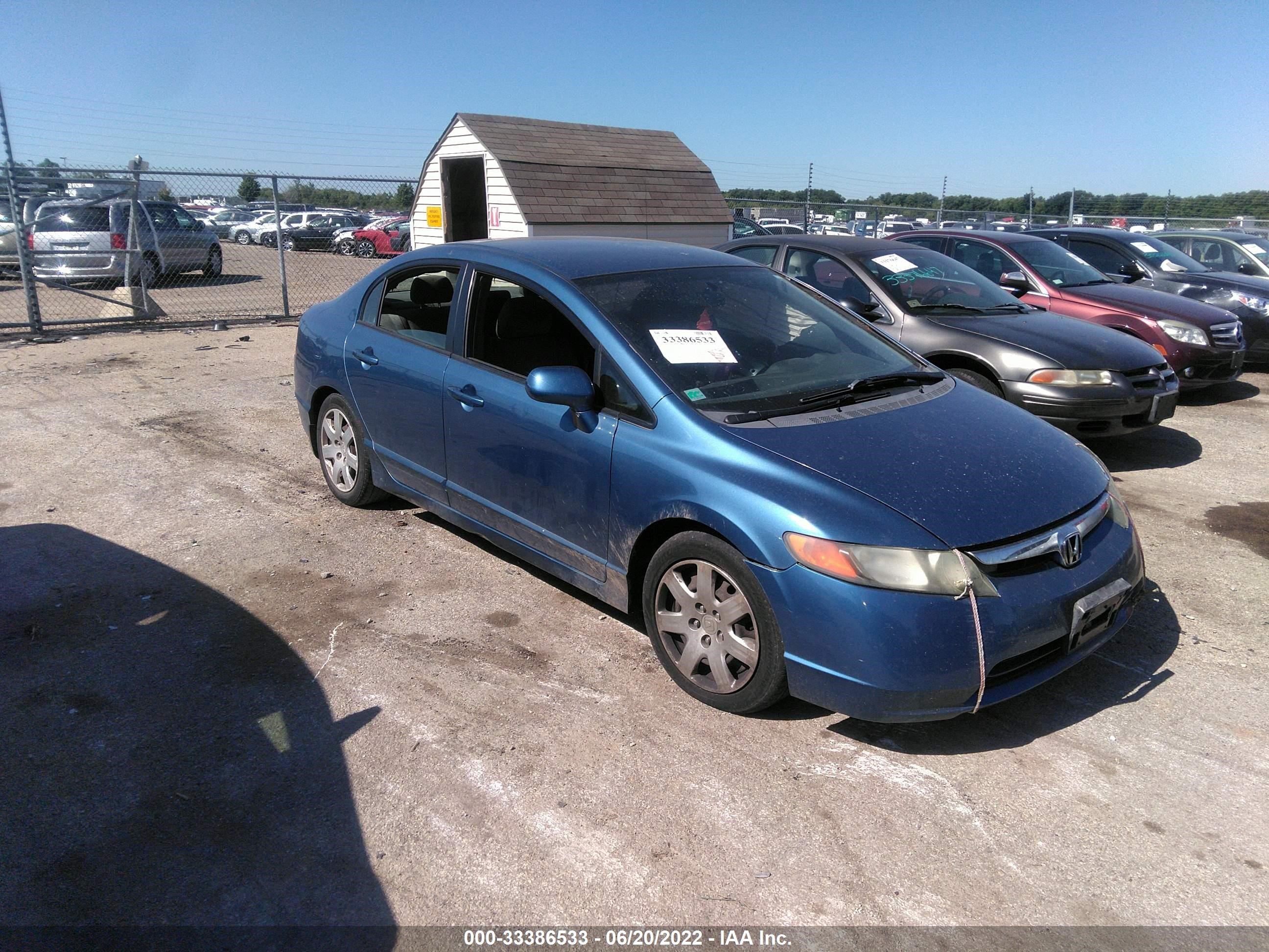 HONDA CIVIC 2006 1hgfa16576l136165