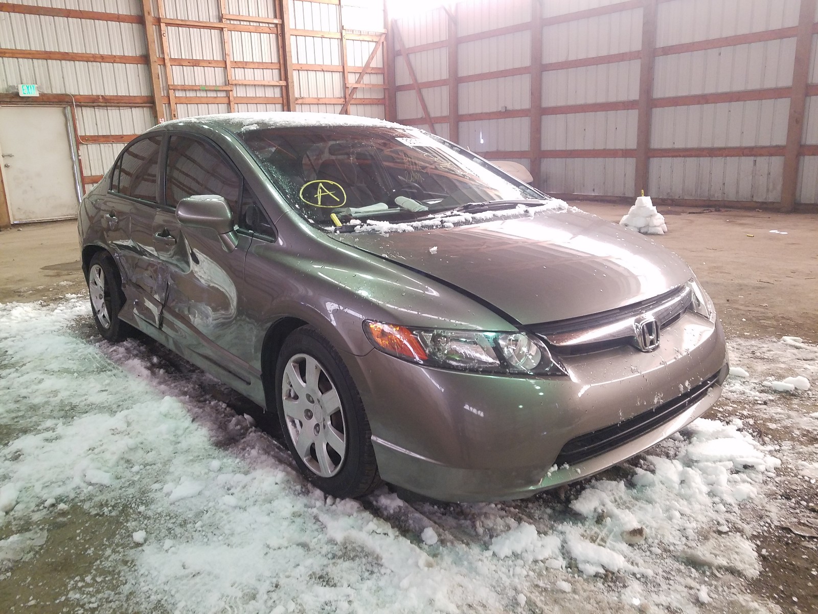 HONDA CIVIC LX 2007 1hgfa16577l001768