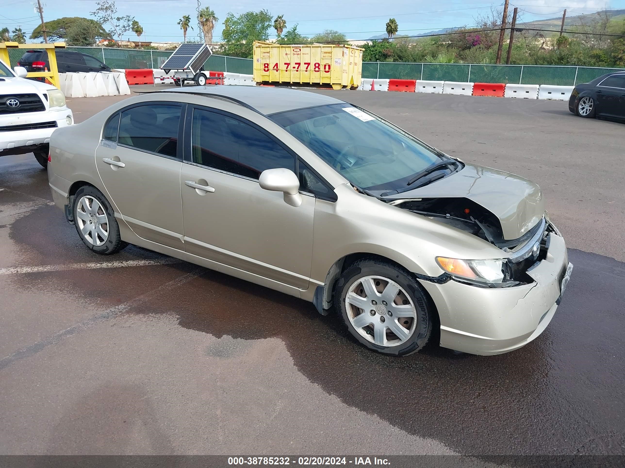 HONDA CIVIC 2007 1hgfa16577l010048