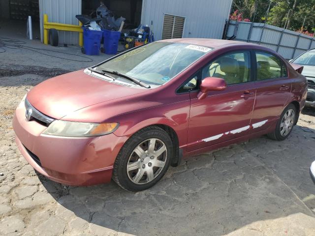 HONDA CIVIC LX 2007 1hgfa16577l107539