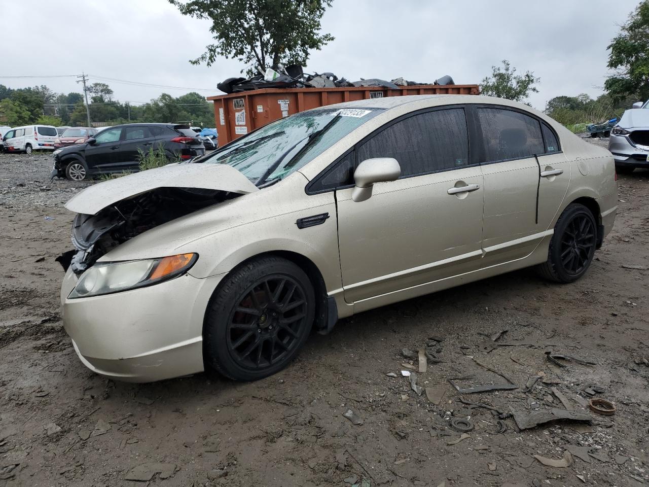 HONDA CIVIC 2008 1hgfa16578l015011