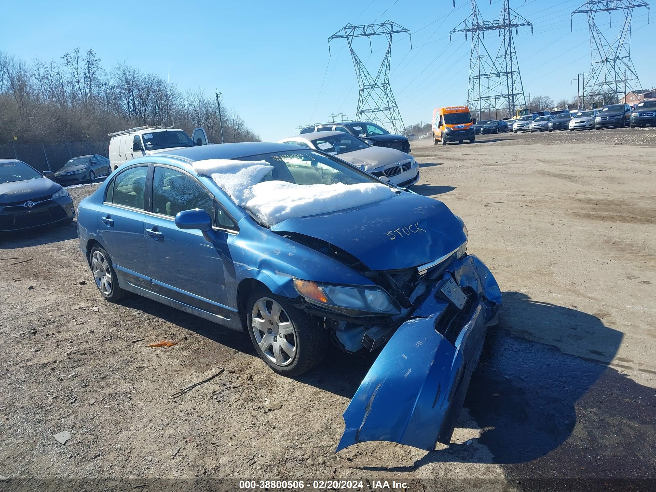 HONDA CIVIC 2008 1hgfa16578l018684