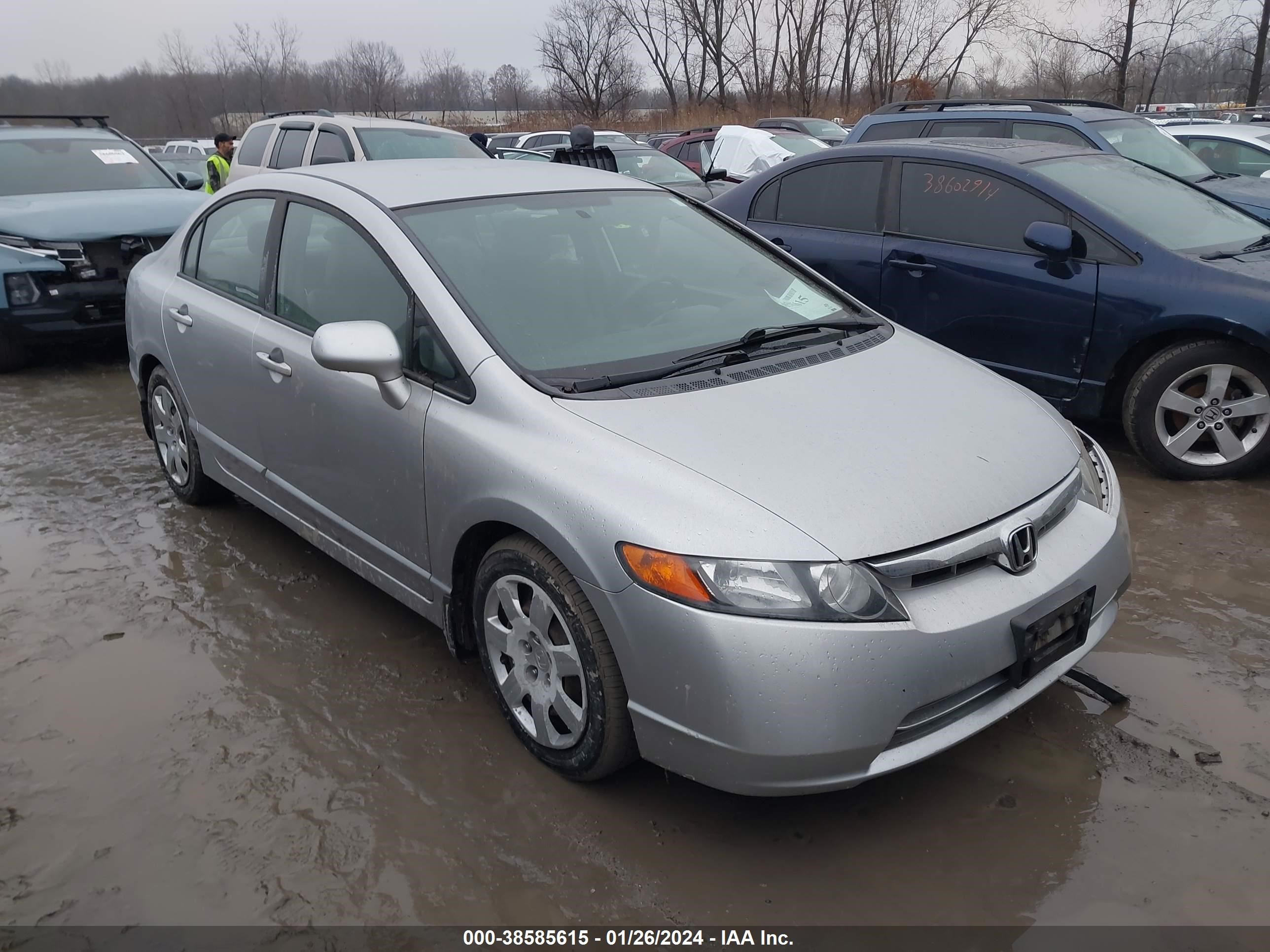 HONDA CIVIC 2008 1hgfa16578l038546