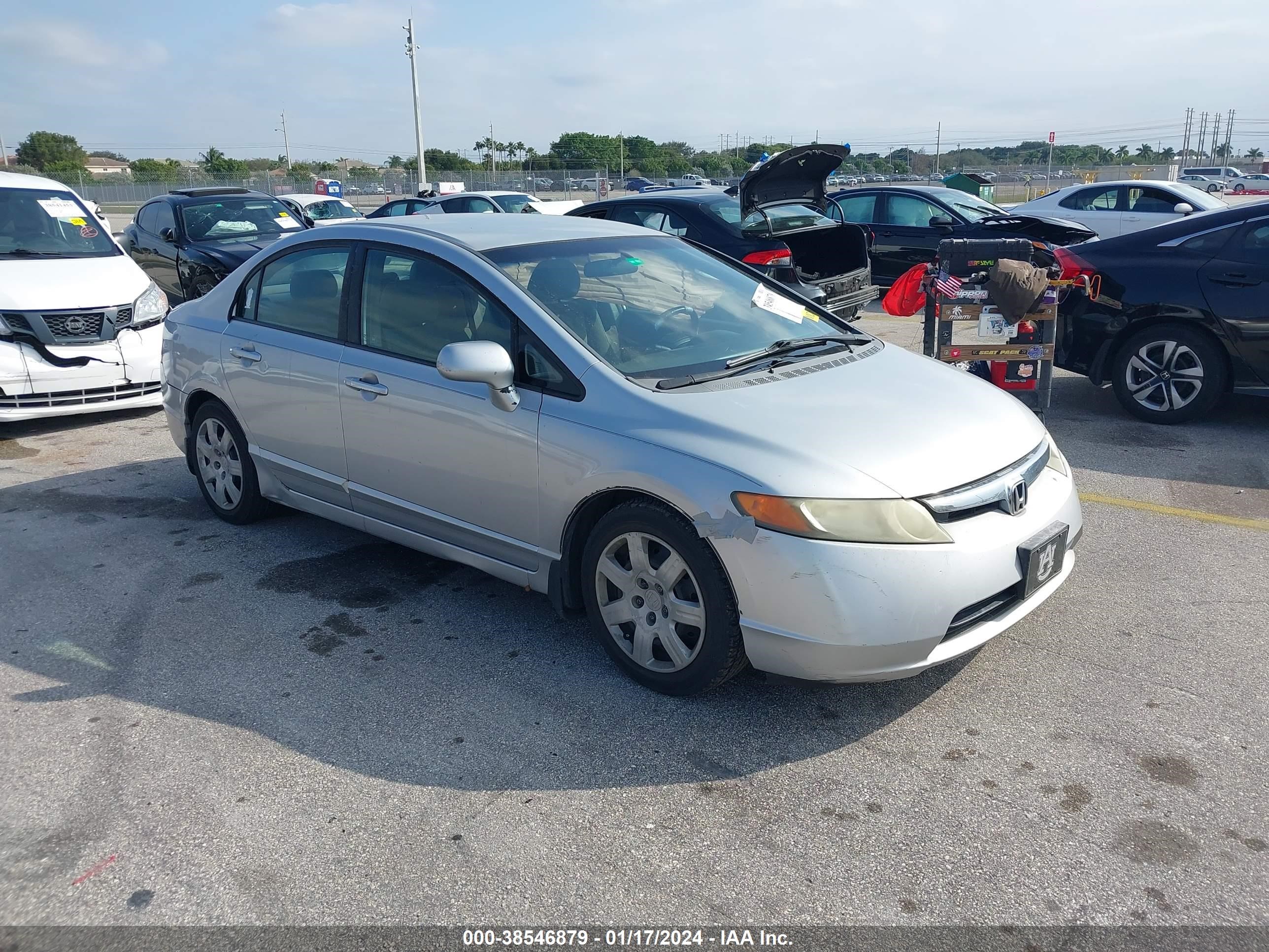 HONDA CIVIC 2008 1hgfa16578l047943