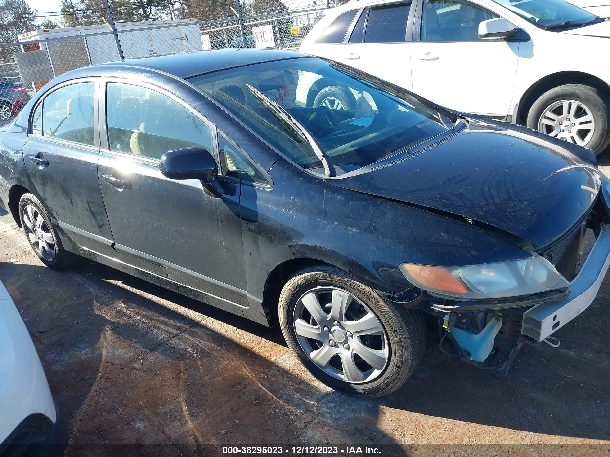 HONDA CIVIC 2008 1hgfa16578l062216