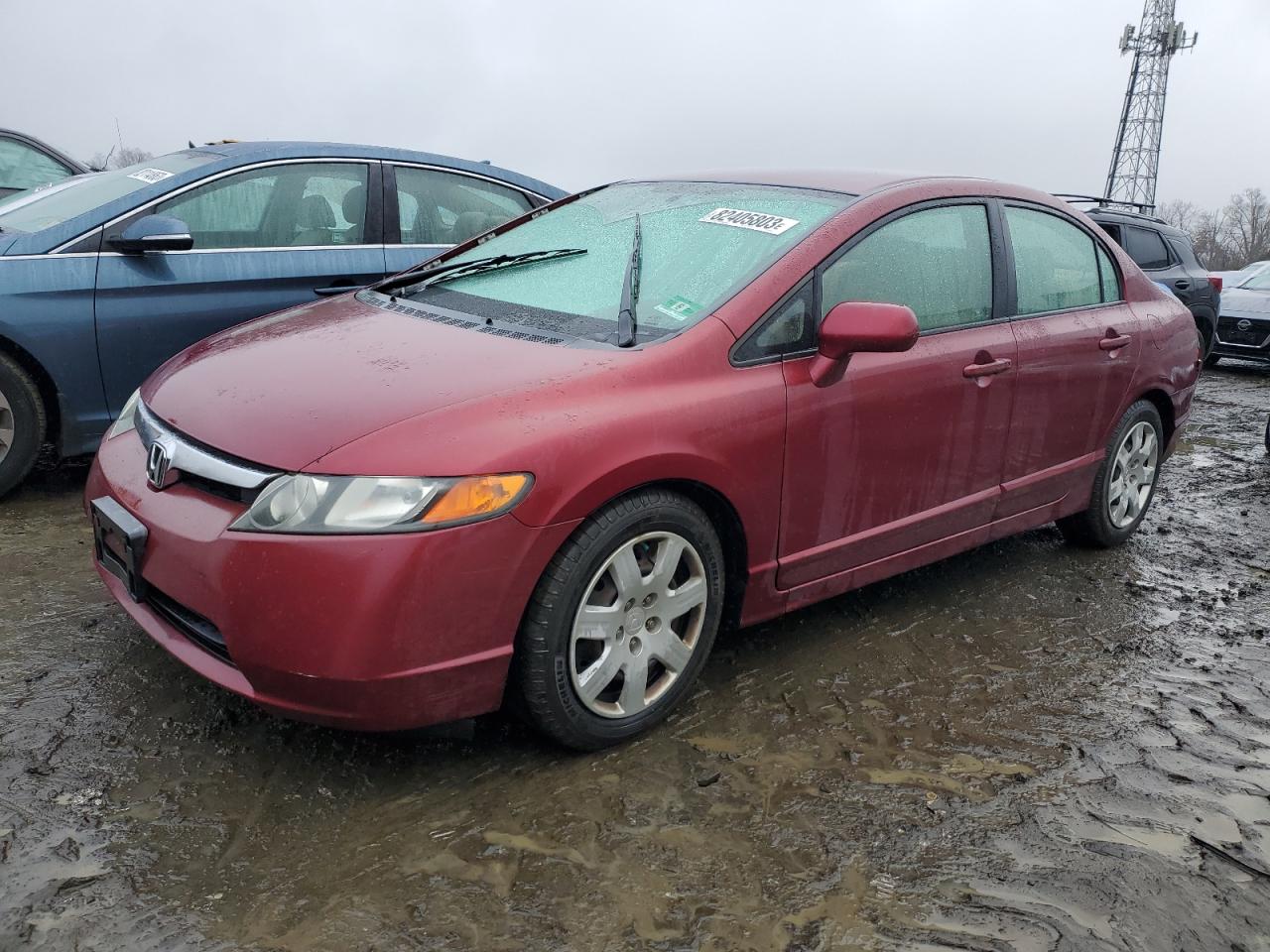 HONDA CIVIC 2008 1hgfa16578l098309