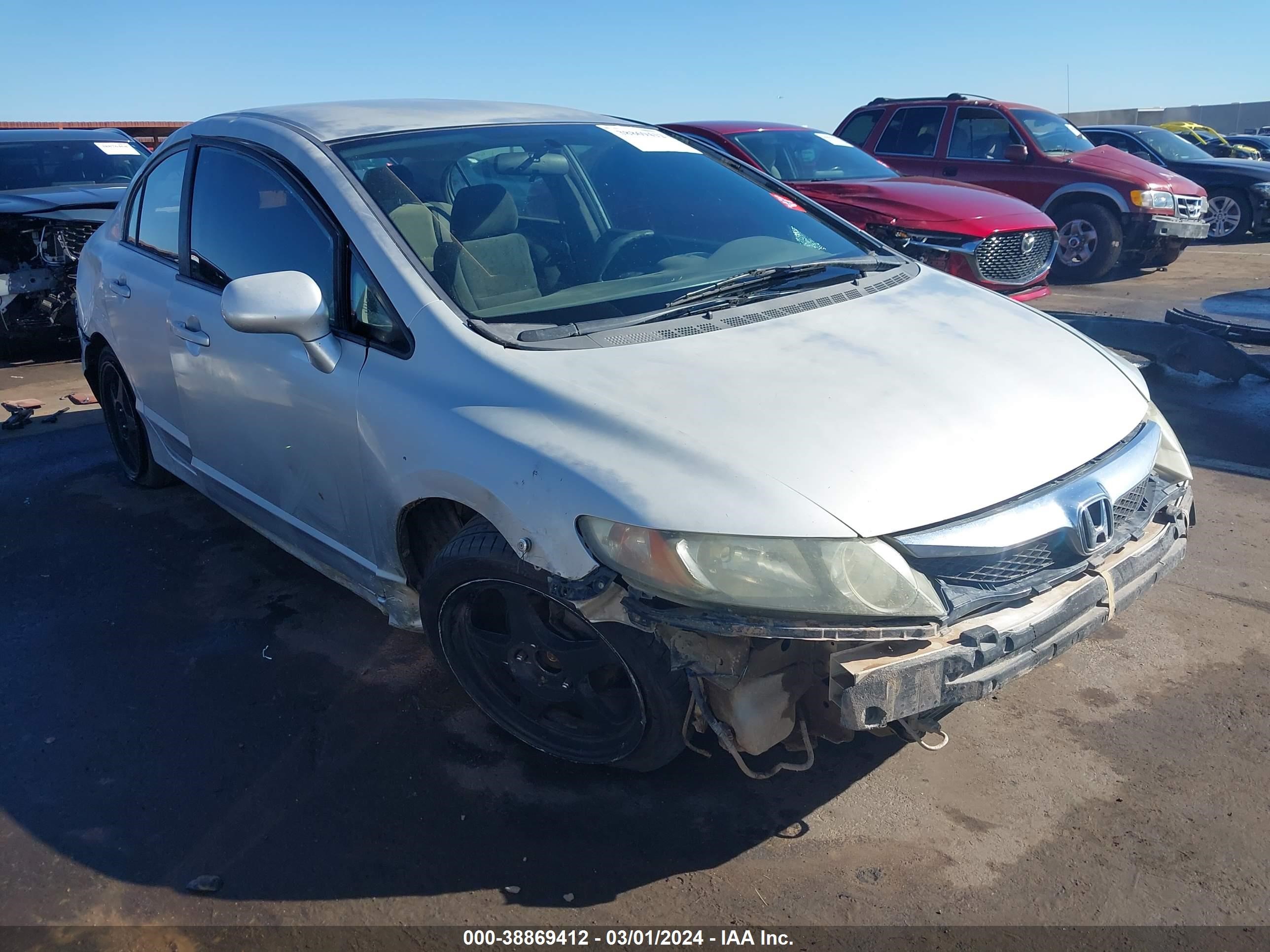 HONDA CIVIC 2009 1hgfa16579l006665