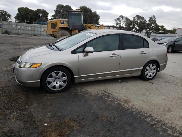 HONDA CIVIC LX 2006 1hgfa16586l057832