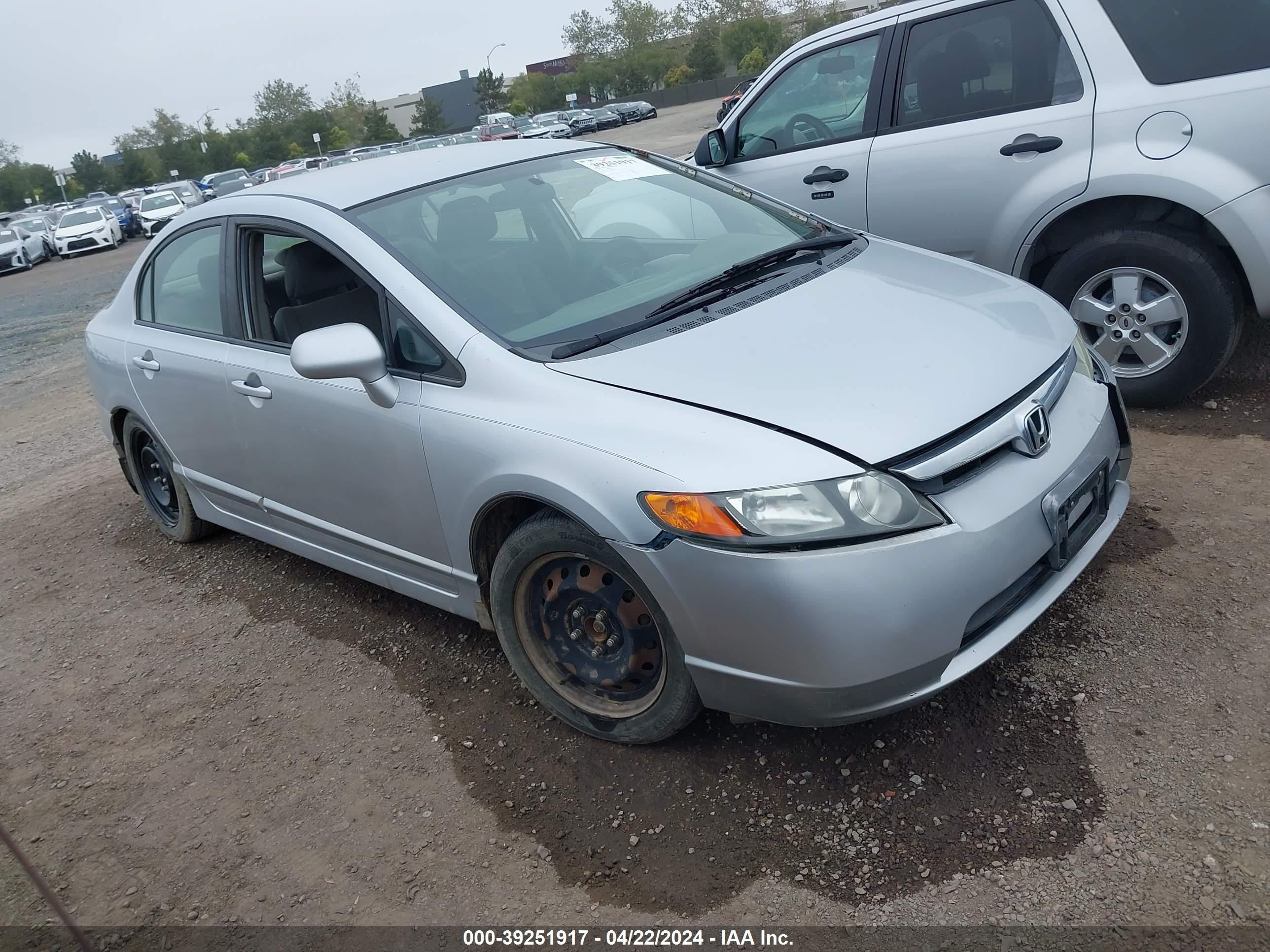 HONDA CIVIC 2007 1hgfa16587l066516