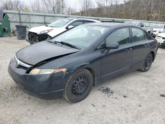 HONDA CIVIC LX 2007 1hgfa16587l075748