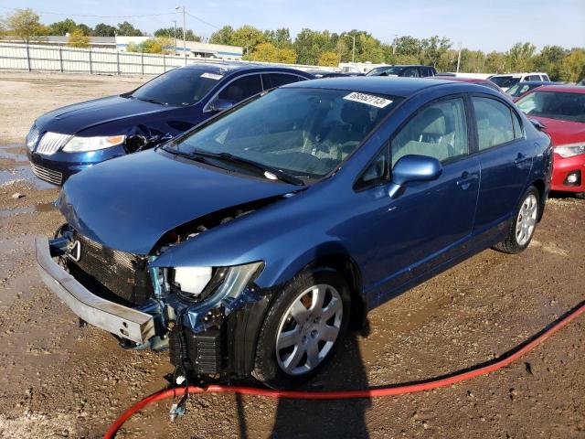 HONDA CIVIC LX 2007 1hgfa16587l128934