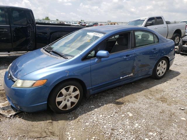 HONDA CIVIC LX 2007 1hgfa16587l141800