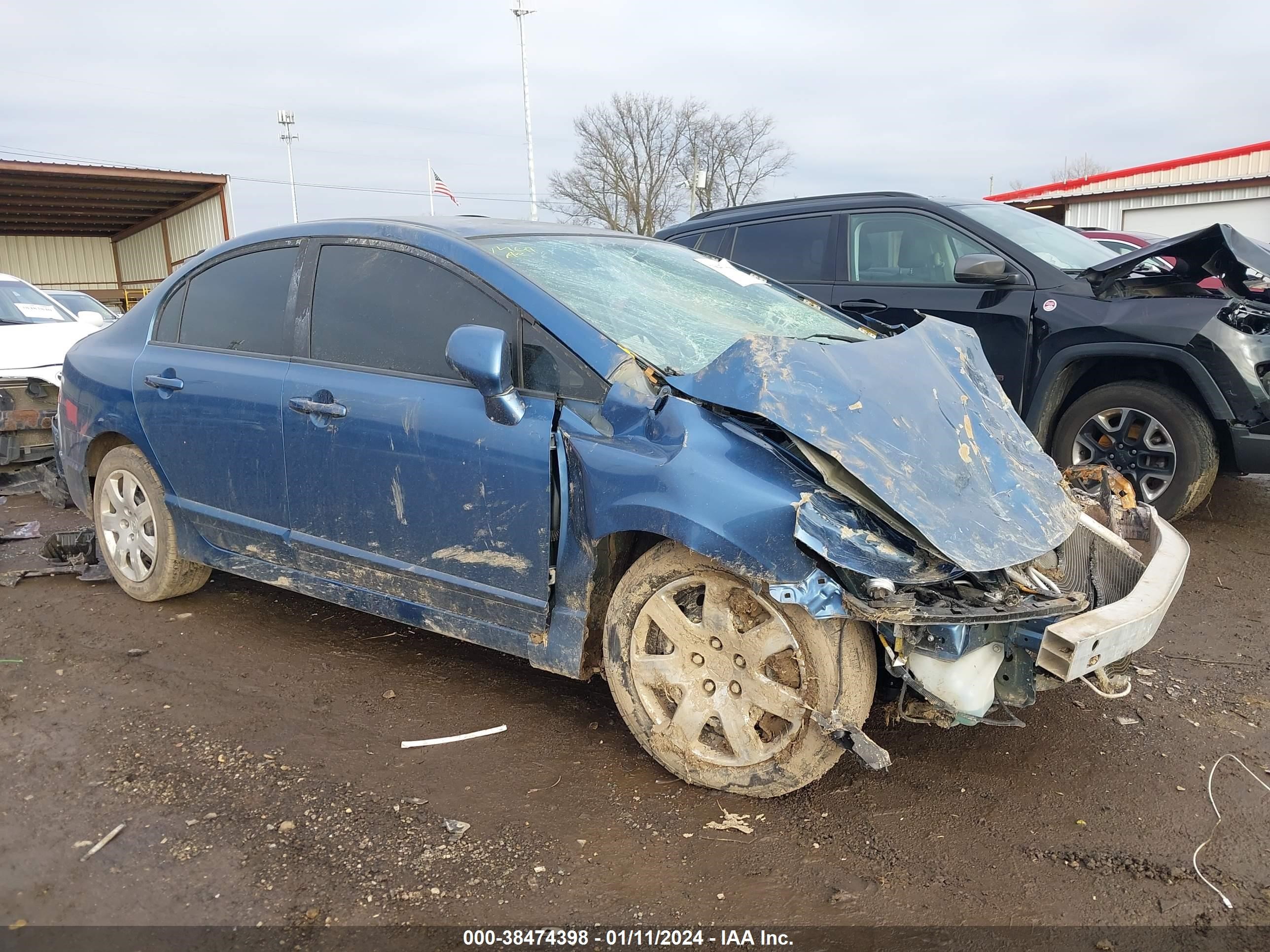 HONDA CIVIC 2008 1hgfa16588l052780