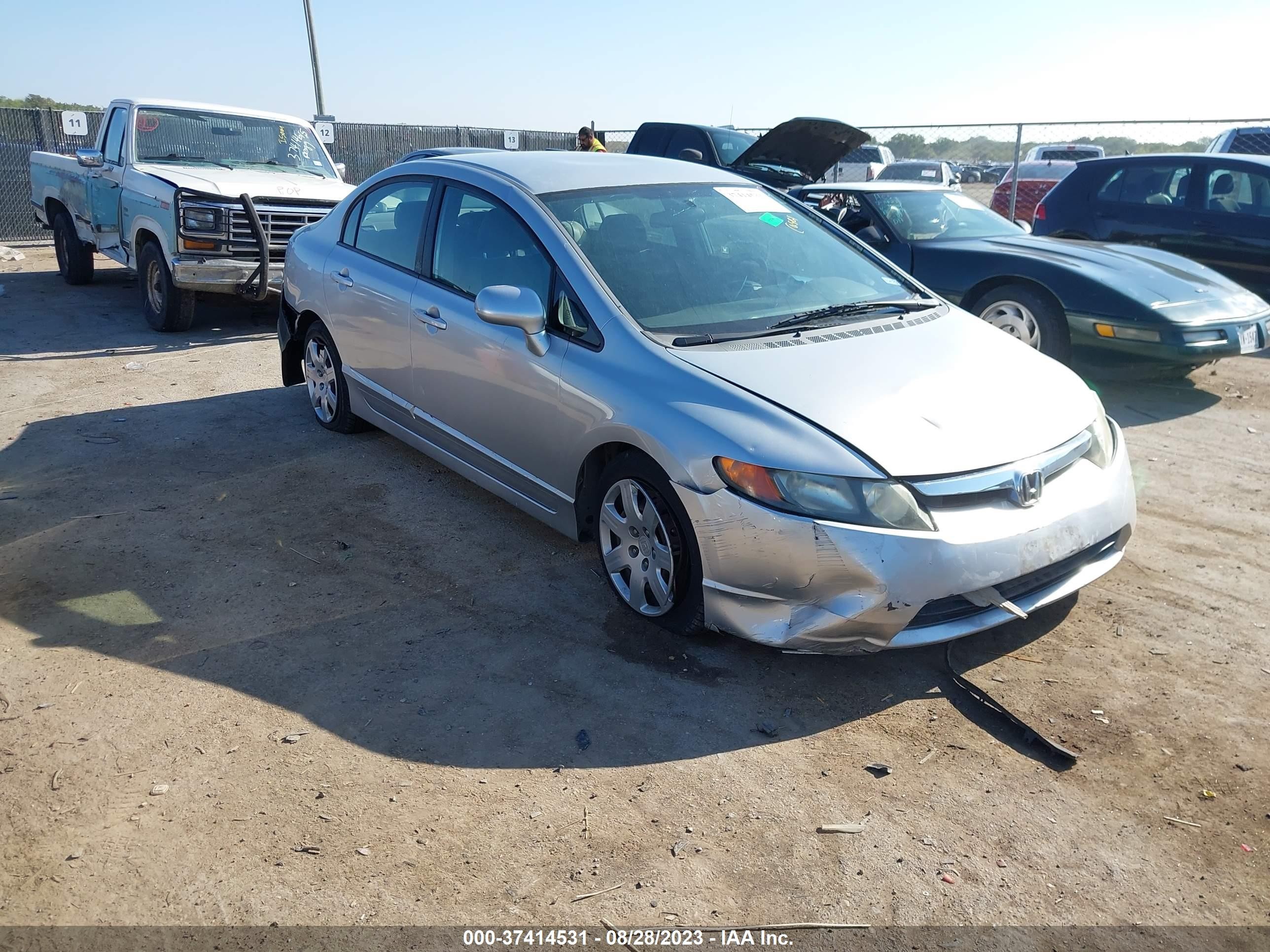 HONDA CIVIC 2008 1hgfa16588l073306