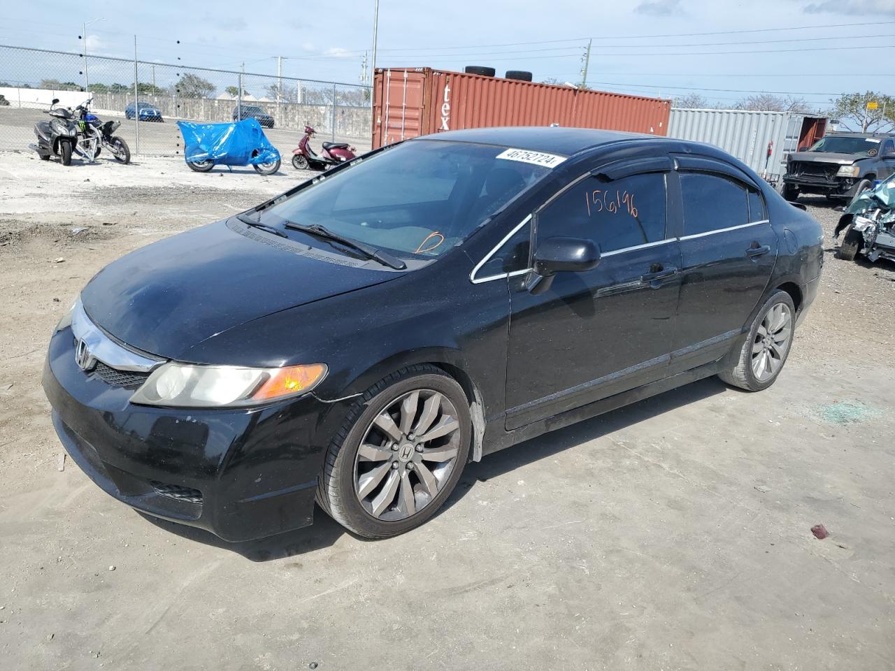 HONDA CIVIC 2009 1hgfa16589l019196