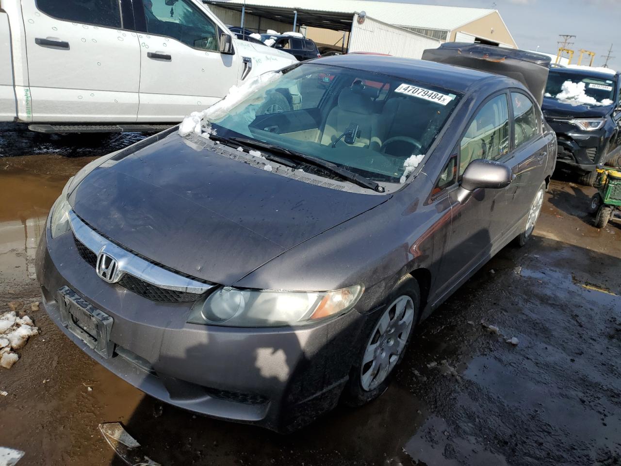 HONDA CIVIC 2009 1hgfa16589l027606