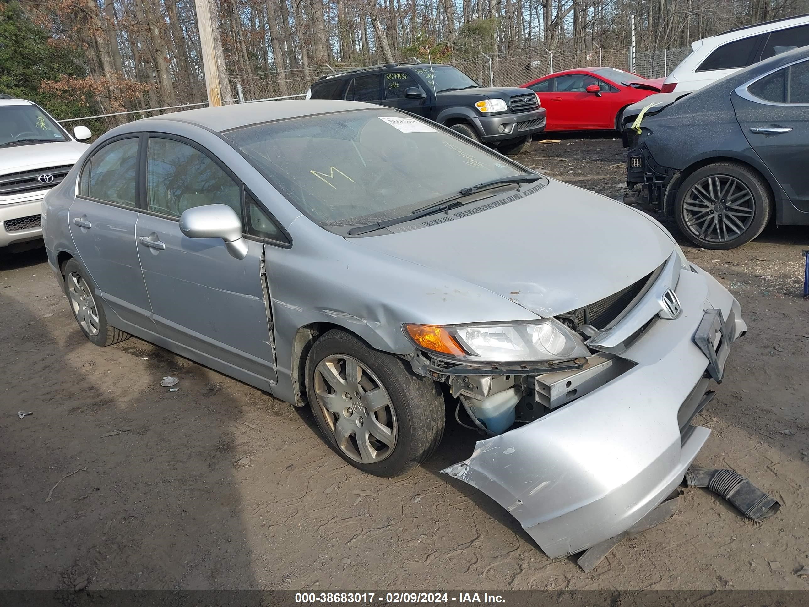 HONDA CIVIC 2006 1hgfa16596l058634