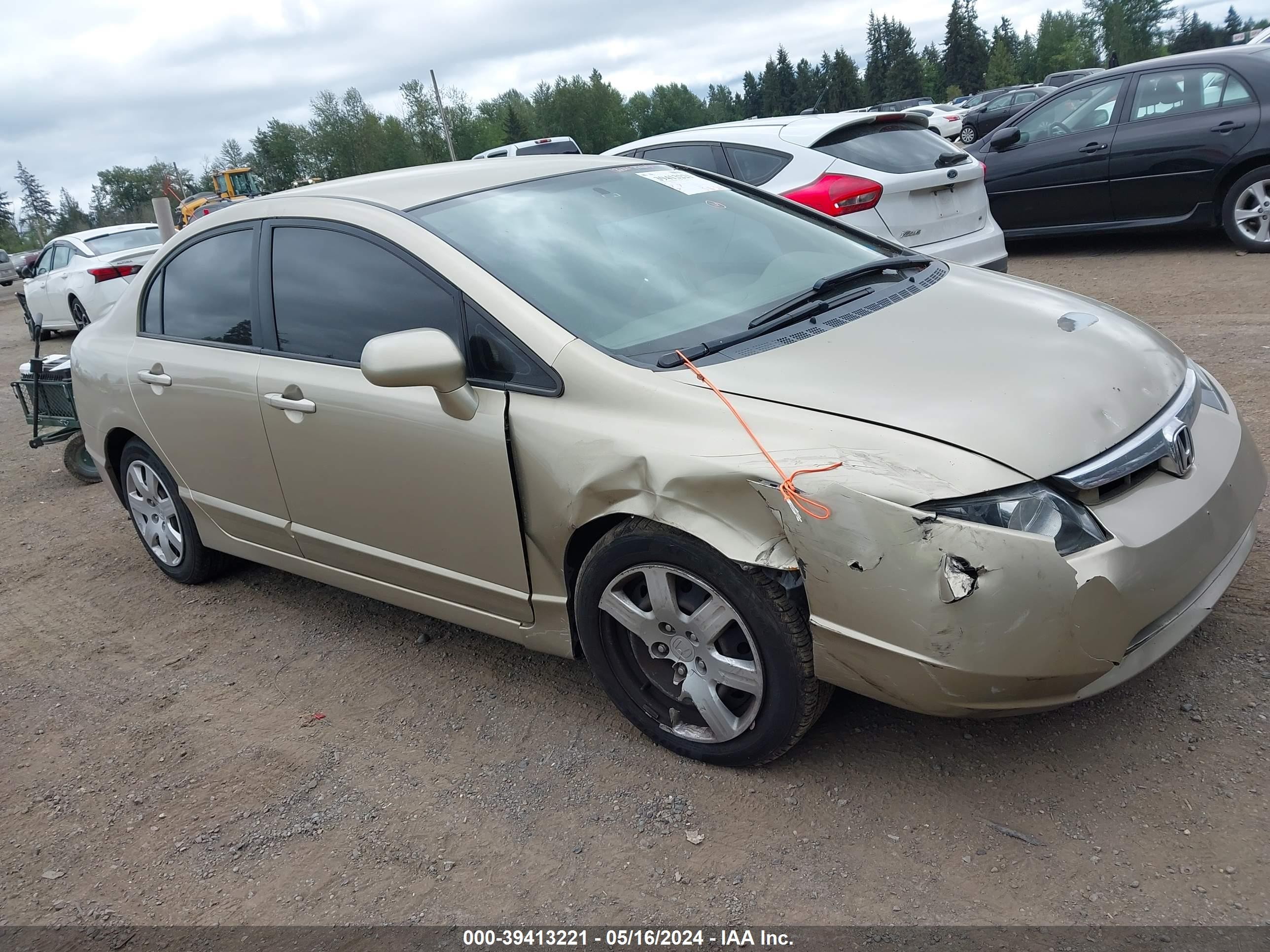 HONDA CIVIC 2007 1hgfa16597l010374