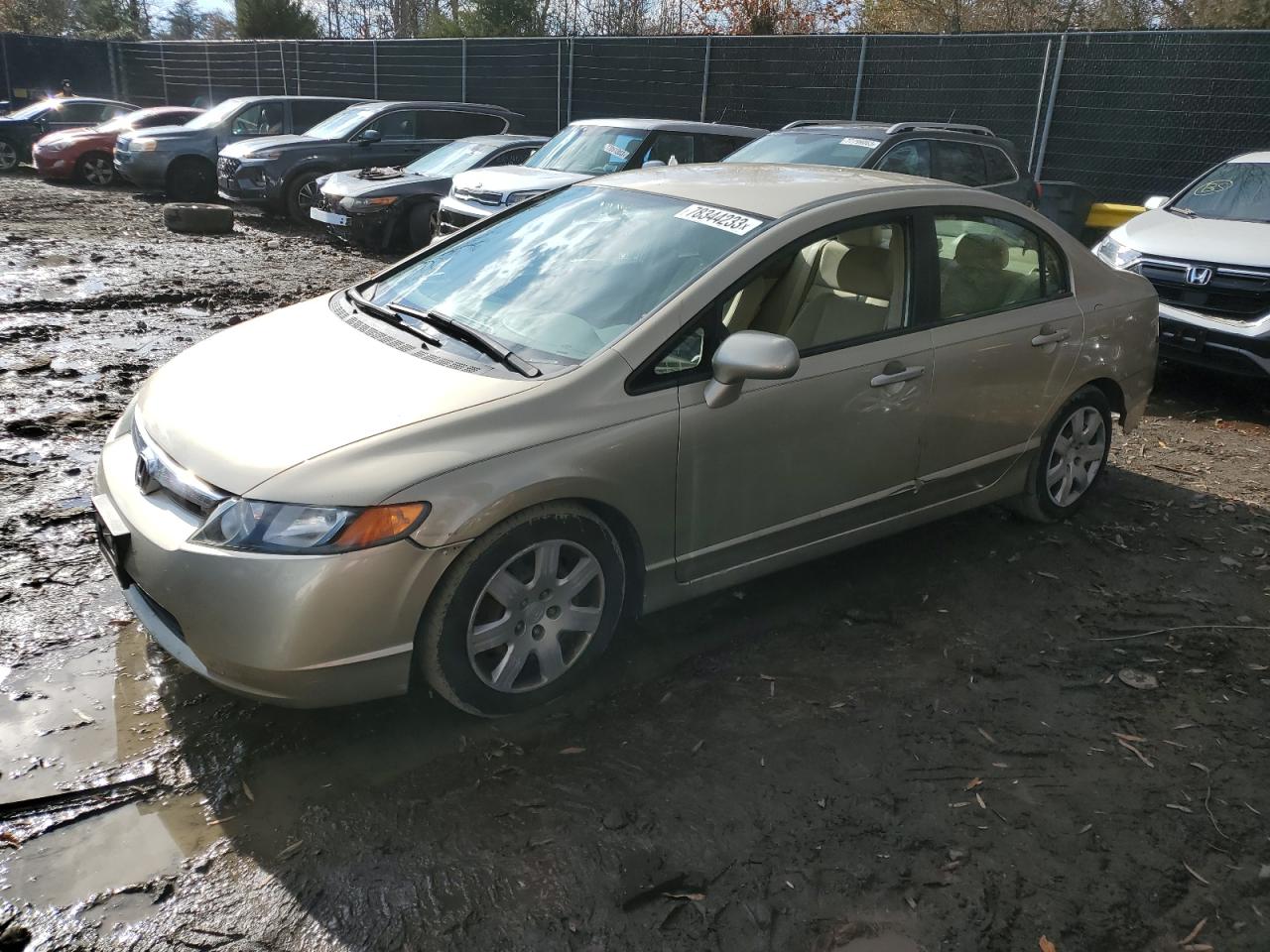 HONDA CIVIC 2007 1hgfa16597l013324