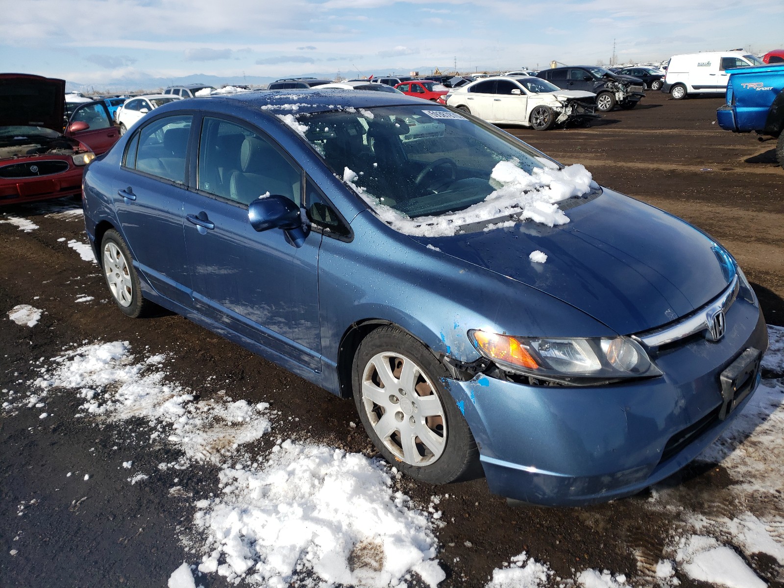 HONDA CIVIC LX 2007 1hgfa16597l062121