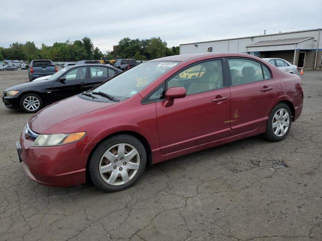 HONDA CIVIC LX 2007 1hgfa16597l076617