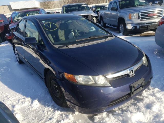 HONDA CIVIC LX 2007 1hgfa16597l104660